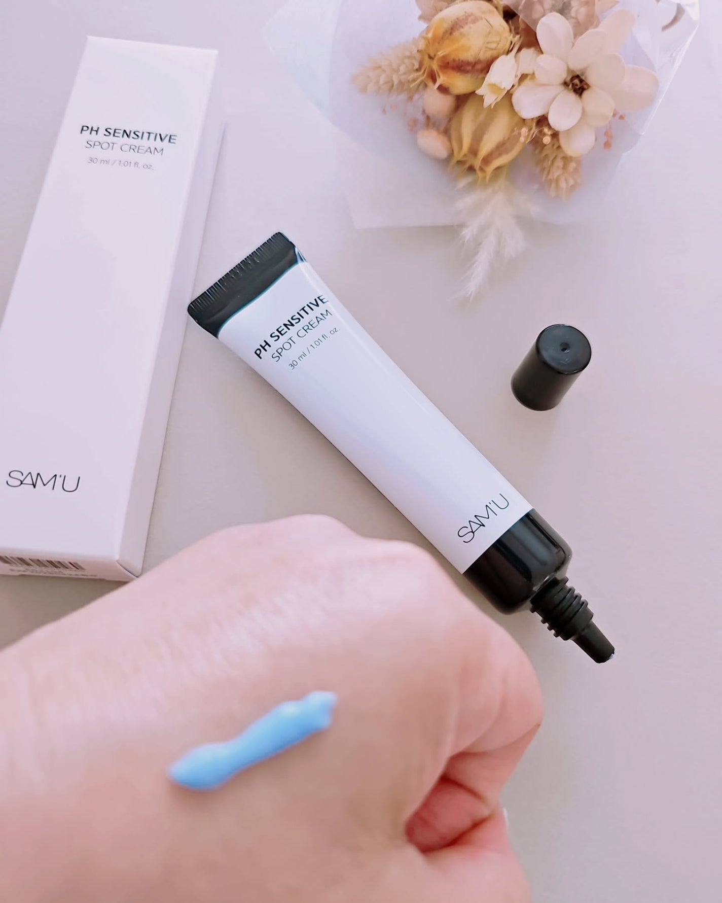 PHセンシティブスポットクリーム/SAM'U/フェイスクリームを使ったクチコミ(2枚目)