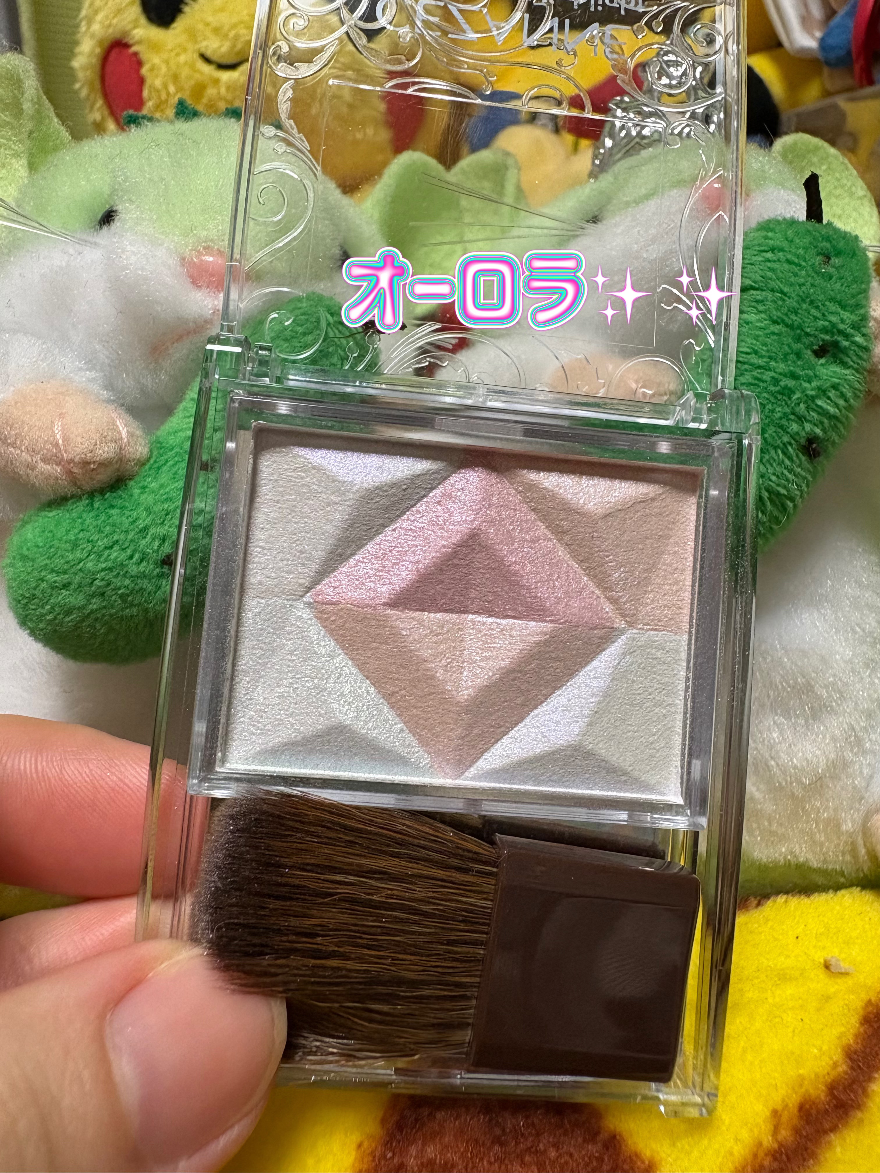 パールグロウハイライト SP2　ロマンスブルーム/CEZANNE/ハイライト・シェーディングを使ったクチコミ（3枚目）