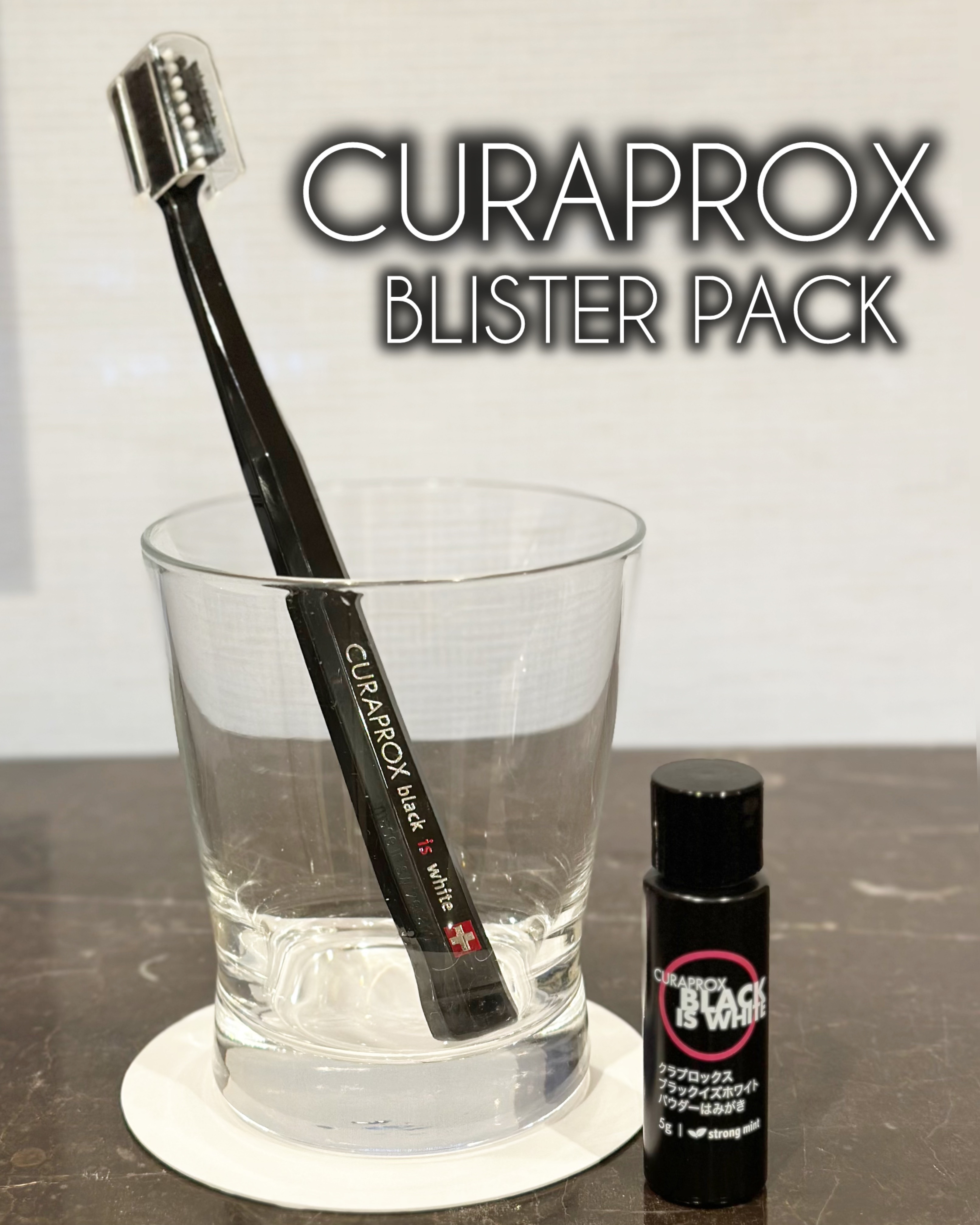歯ブラシ ブラックisホワイト/CURAPROX/歯ブラシを使ったクチコミ（1枚目）