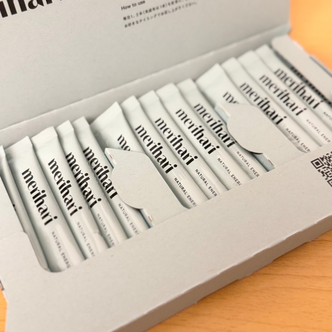 merihari ナチュラルエナジーゼリー/Livran/健康サプリメントを使ったクチコミ（3枚目）