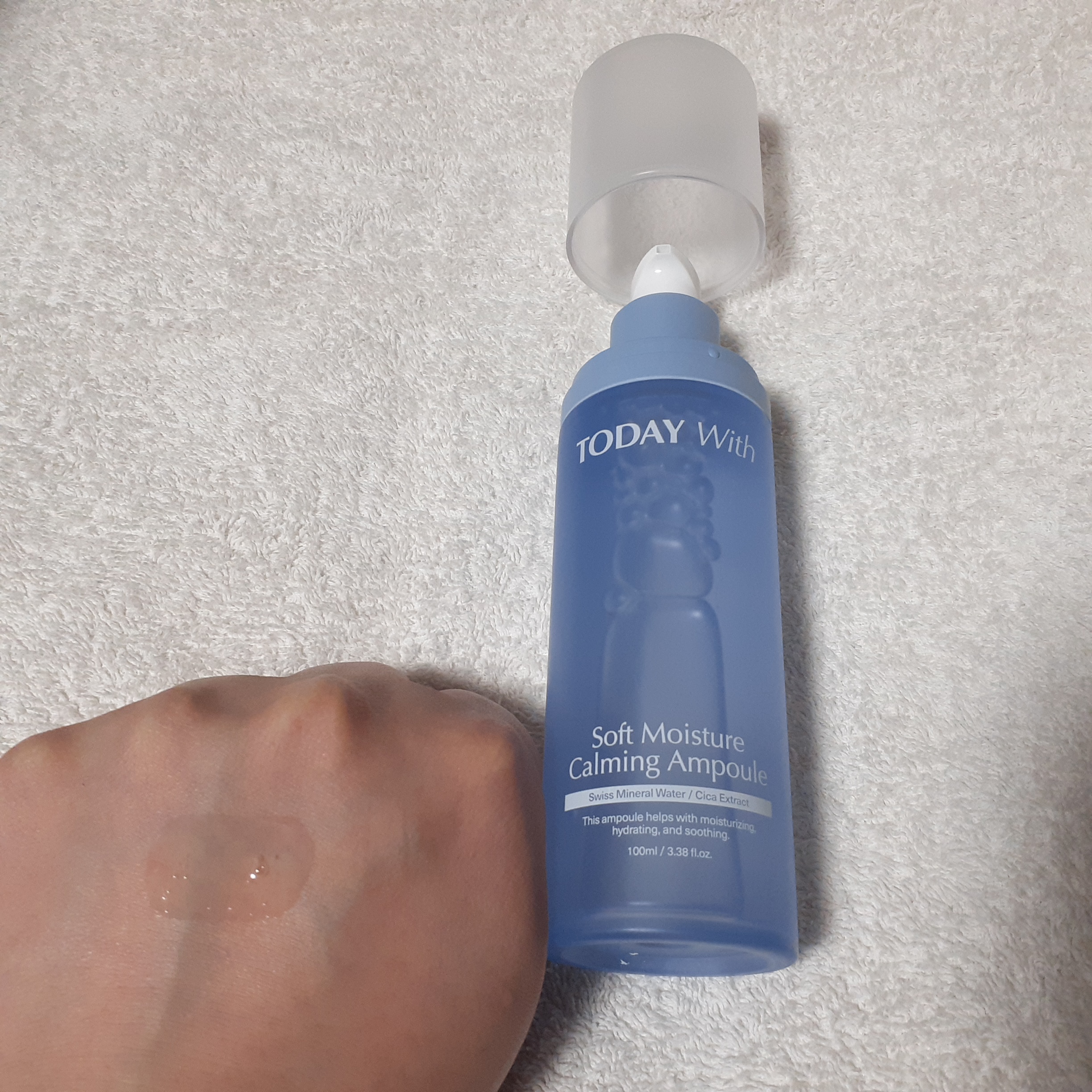 ソフトモイスチャーカーミングアンプル/TODAY With/美容液を使ったクチコミ（3枚目）