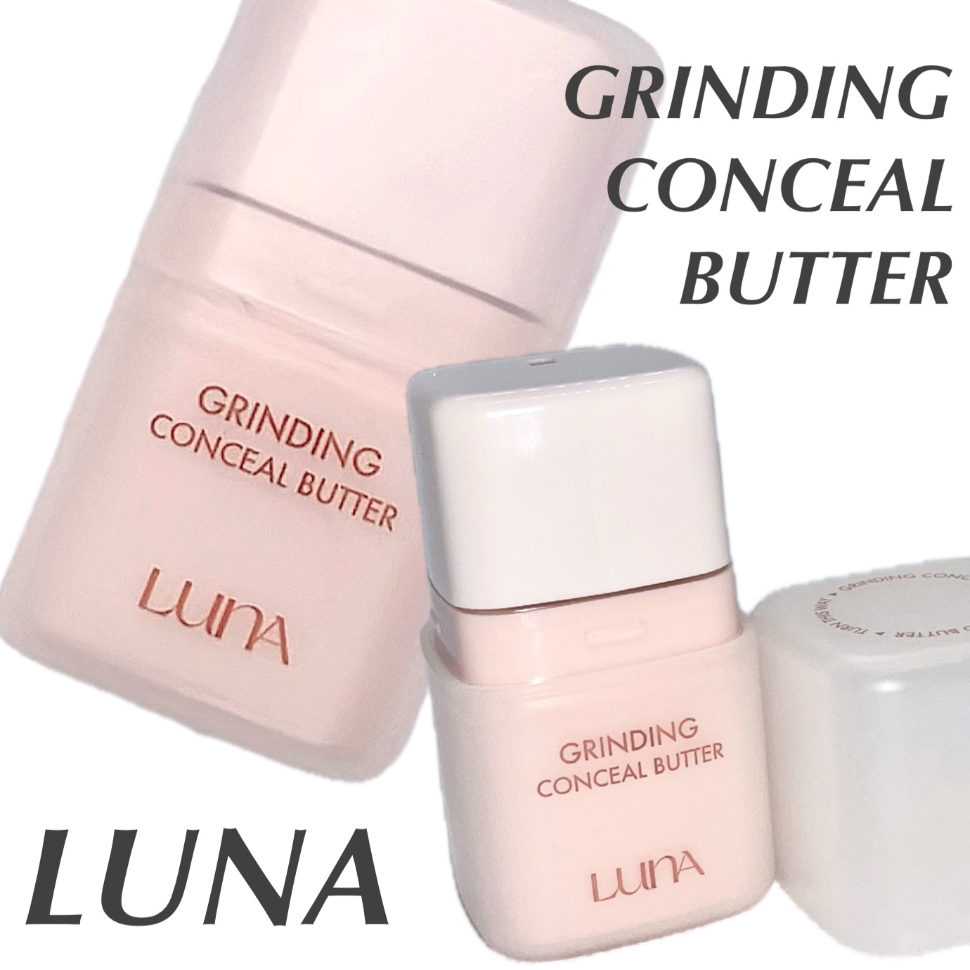 グラインディングコンシールバター 02 アイボリー/LUNA/クリームコンシーラーを使ったクチコミ（1枚目）