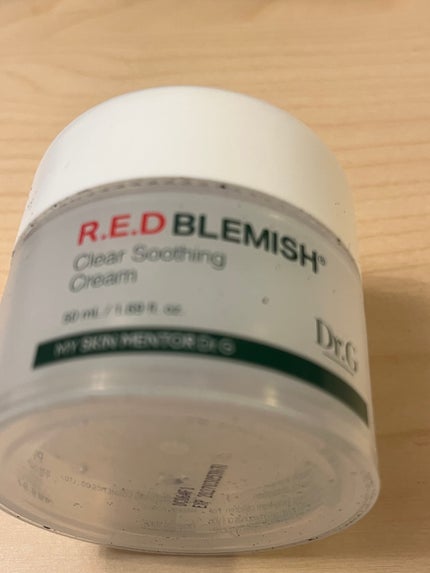 レッドブレミッシュ クリアスージングクリーム/Dr.G/フェイスクリームを使ったクチコミ(1枚目)