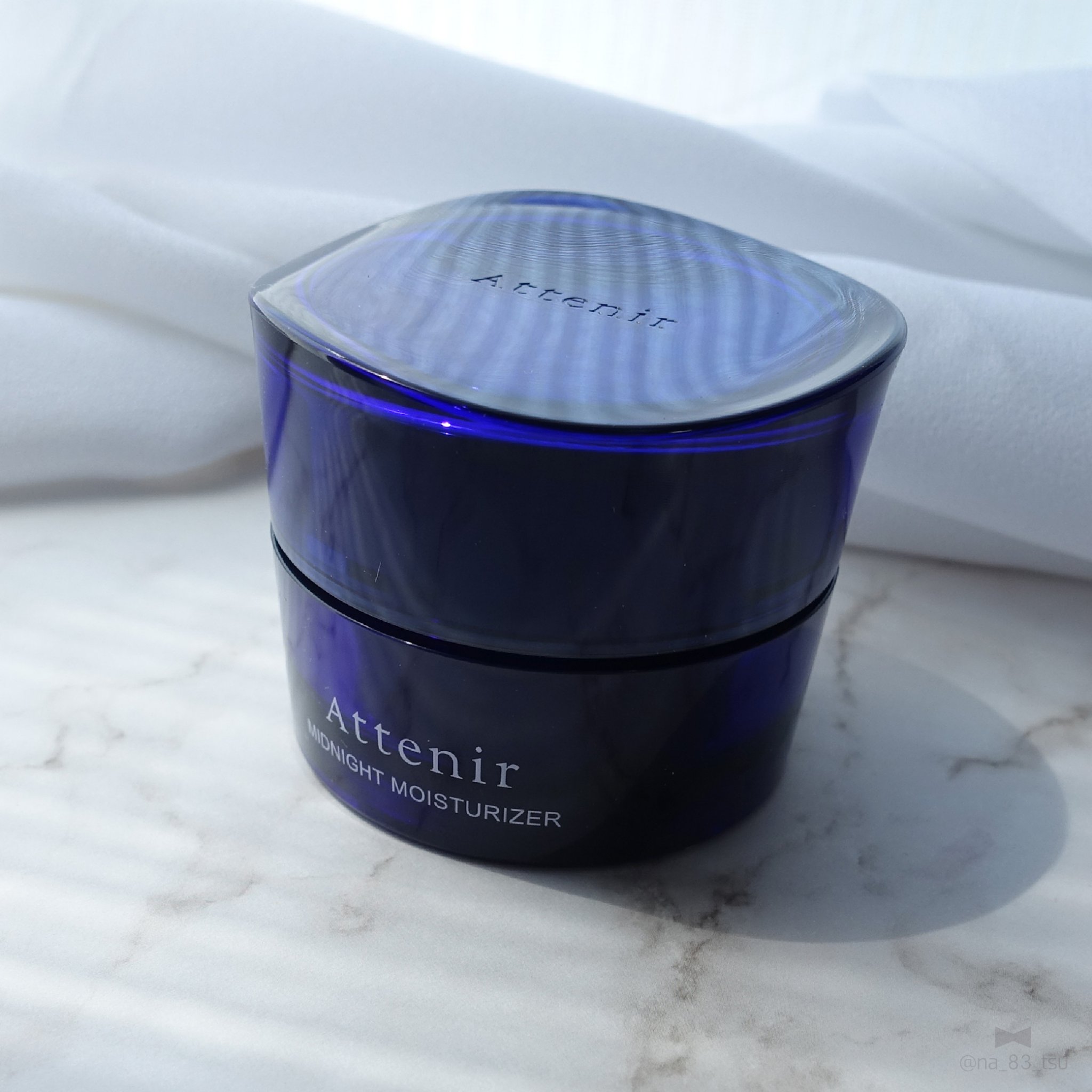 アテニア ミッドナイトモイスチャライザー/アテニア/フェイスクリームを使ったクチコミ（2枚目）