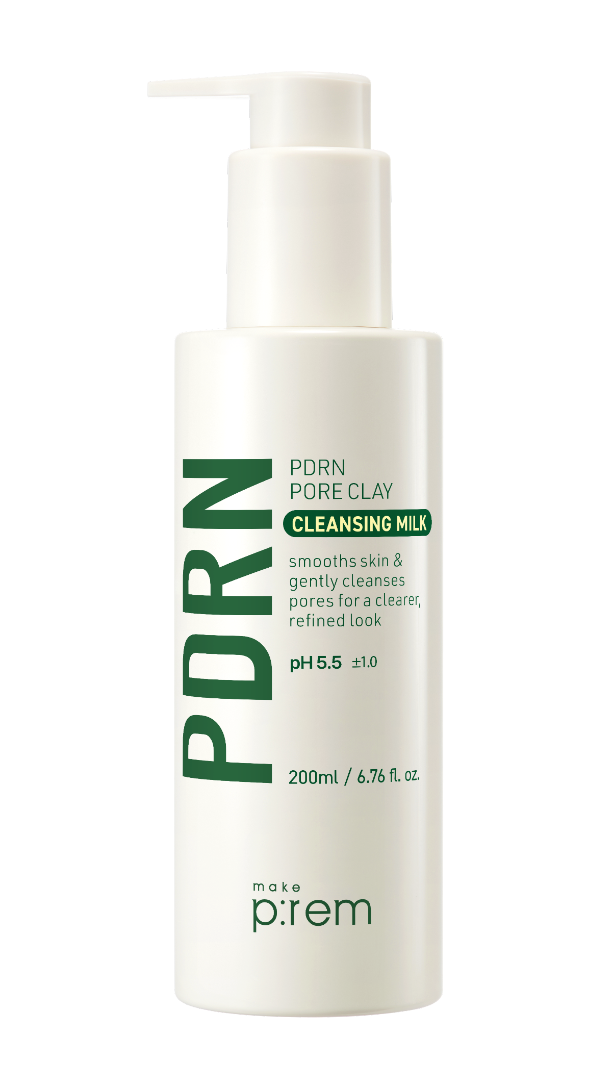PDRNポアクレイクレンジングミルク / make prem