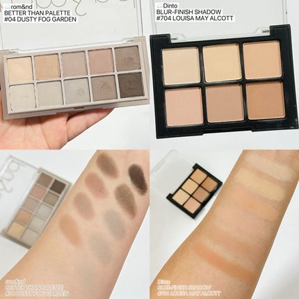 シャドウパレット/dasique/アイシャドウパレットを使ったクチコミ(6枚目)