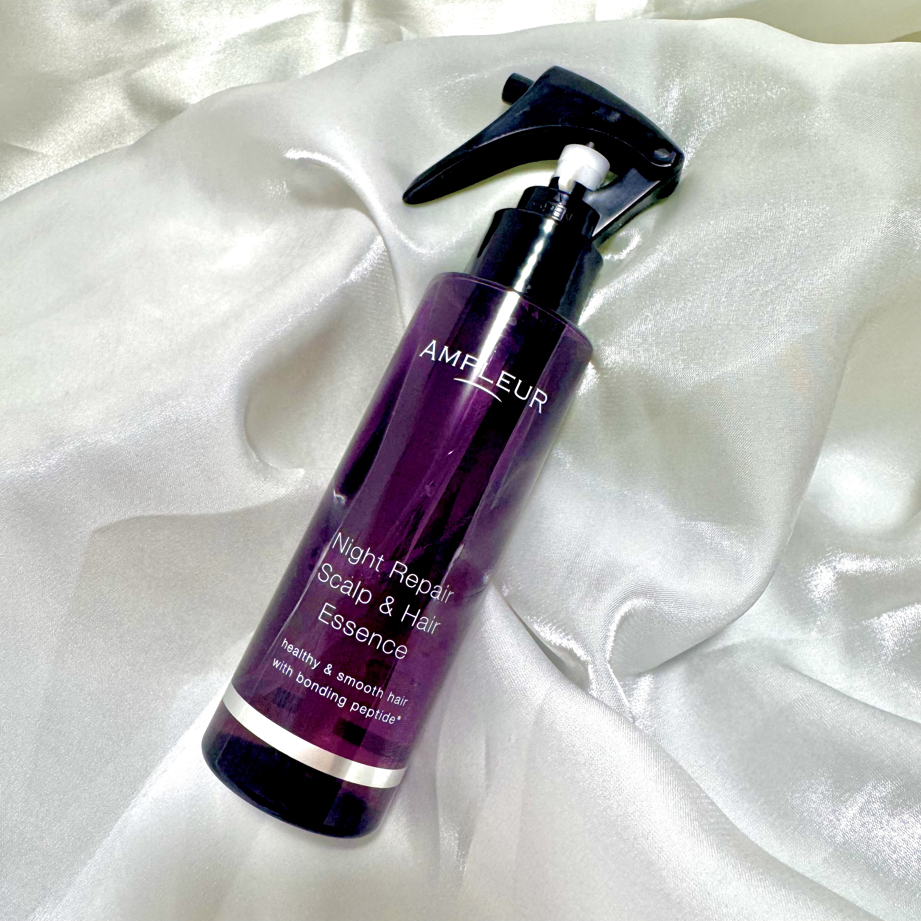アンプルール アンプルール ナイトリペア スカルプ&ヘアエッセンスのクチコミ「ブライトニング化粧品でお世話になっているアンプルールさんからヘアケアの新商品が出たので気になっ.....」（1枚目）