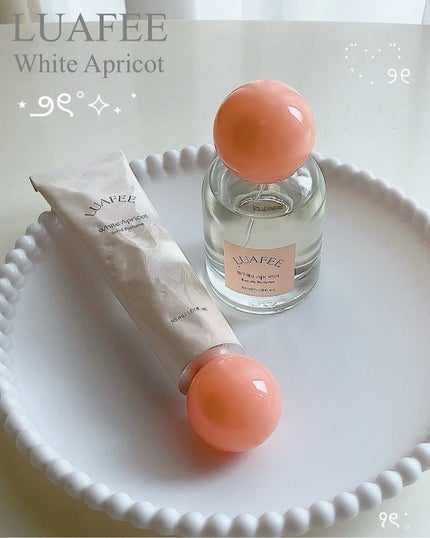 ソリッド パフューム ホワイトアプリコット/LUAFEE/練り香水を使ったクチコミ(1枚目)