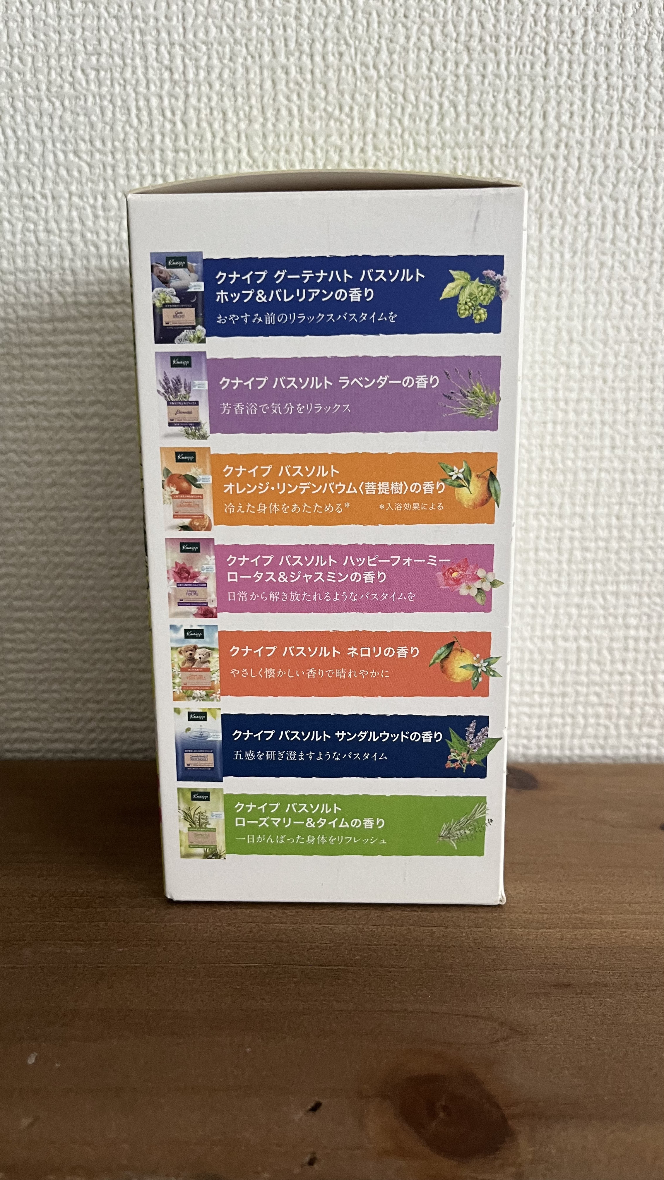 クナイプ バスソルト トライアルセット/クナイプ/入浴剤を使ったクチコミ（2枚目）