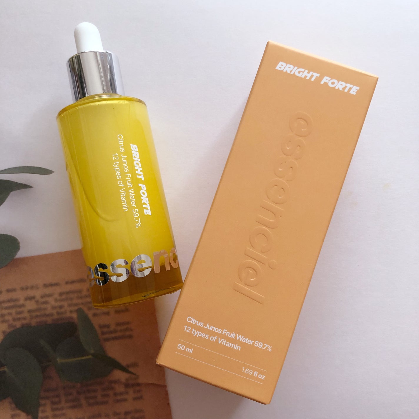 Bright Forte Ampoule/essenciel/美容液を使ったクチコミ(1枚目)