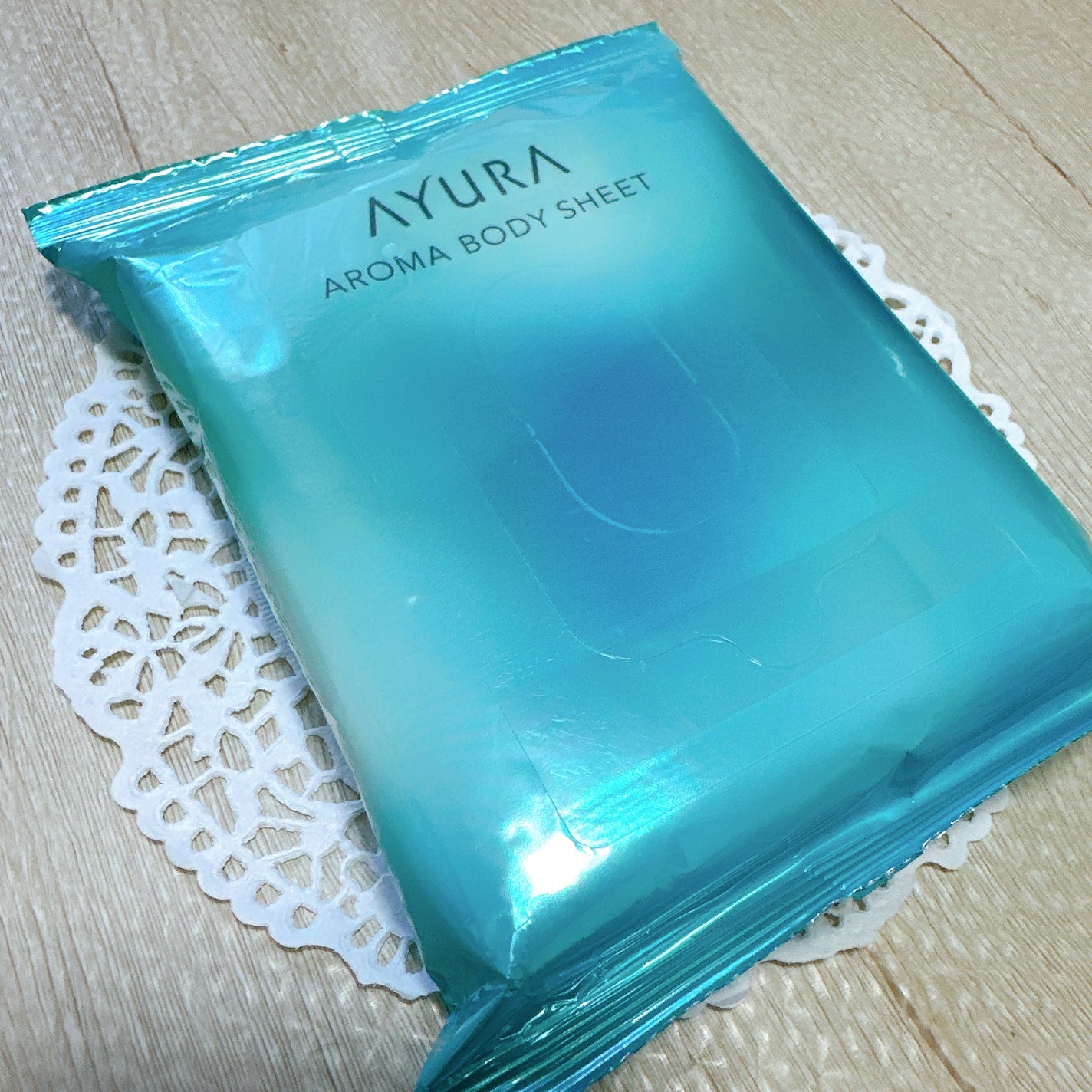 アロマボディシート/AYURA/ボディシートを使ったクチコミ(2枚目)