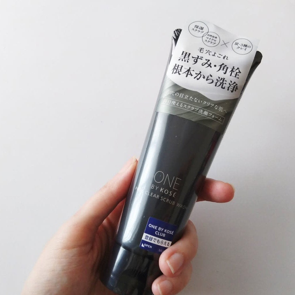 ポアクリア スクラブ ウォッシュ/ONE BY KOSE/洗顔フォームを使ったクチコミ(2枚目)