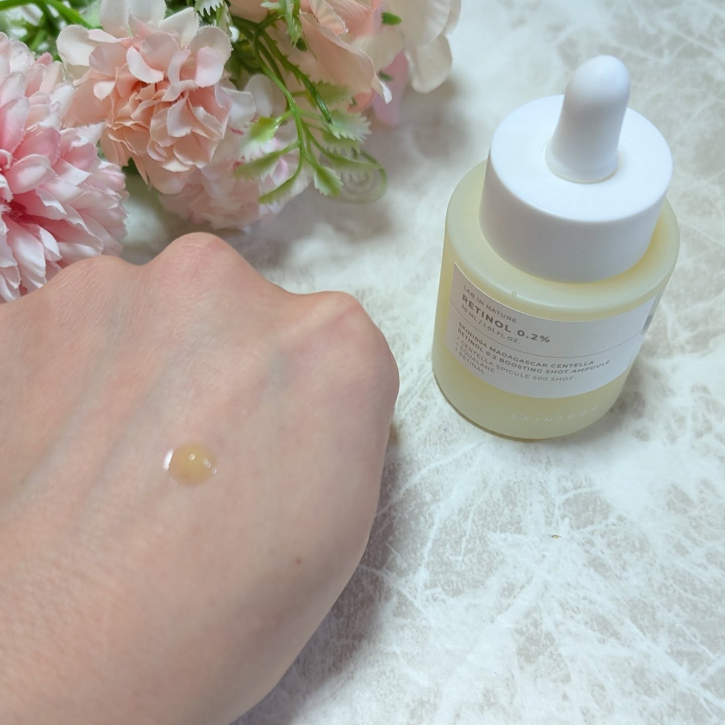 マトリキシル 10 ブースティングショット アンプル/SKIN1004/美容液を使ったクチコミ（3枚目）