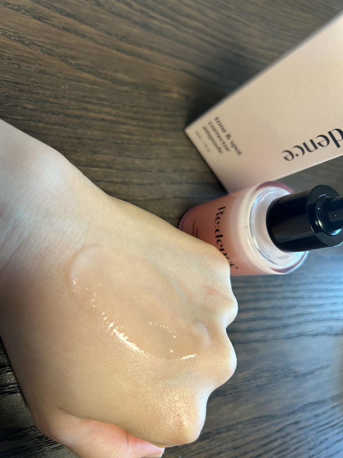 リデンス チェリートーン＆スポットコレクターアンプル/redence/美容液を使ったクチコミ（3枚目）