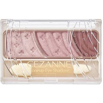 トーンアップアイシャドウ/CEZANNE/アイシャドウパレットを使ったクチコミ(1枚目)