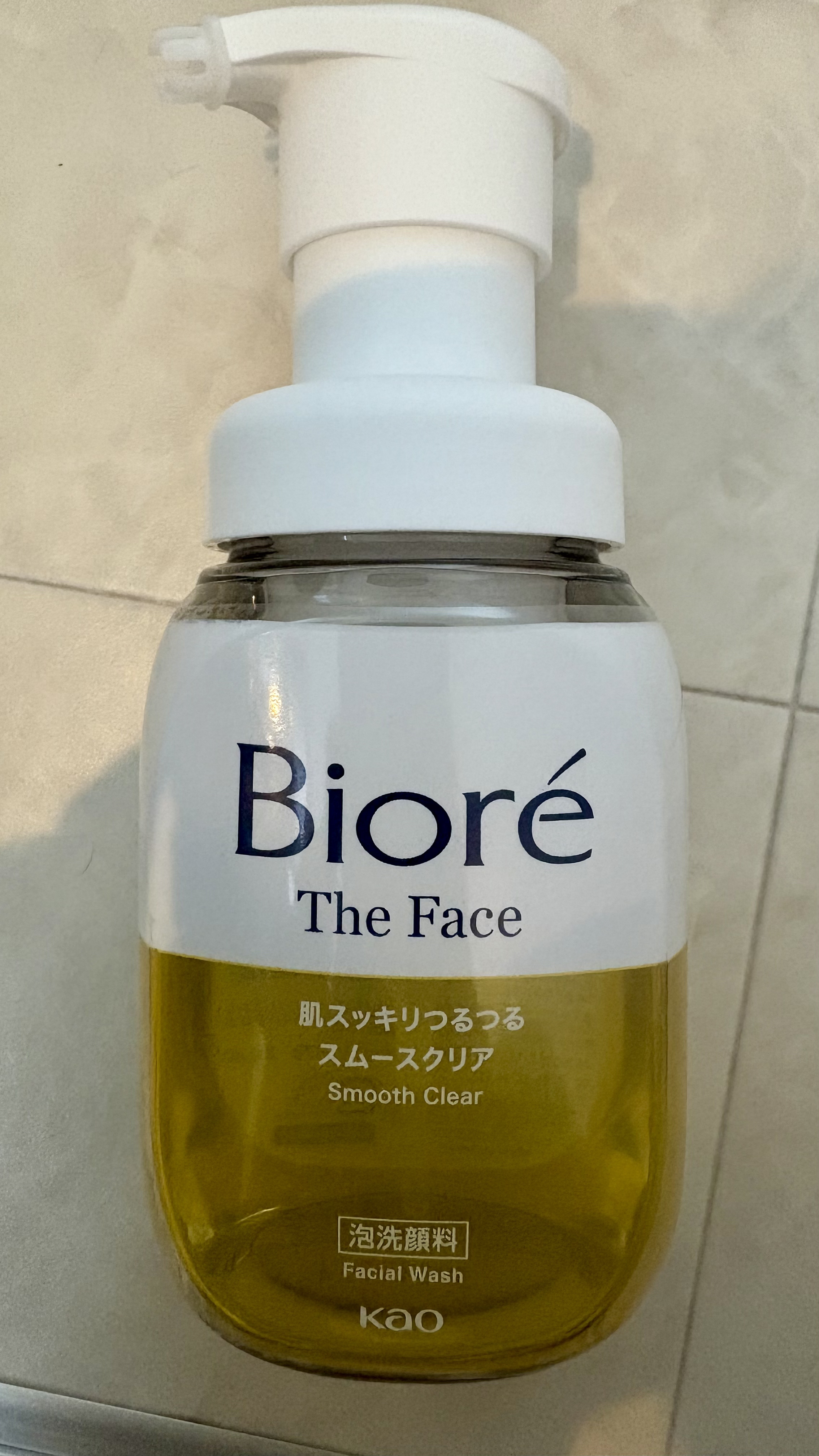 ビオレ ザフェイス 泡洗顔料 スムースクリア/ビオレ/泡洗顔を使ったクチコミ（1枚目）