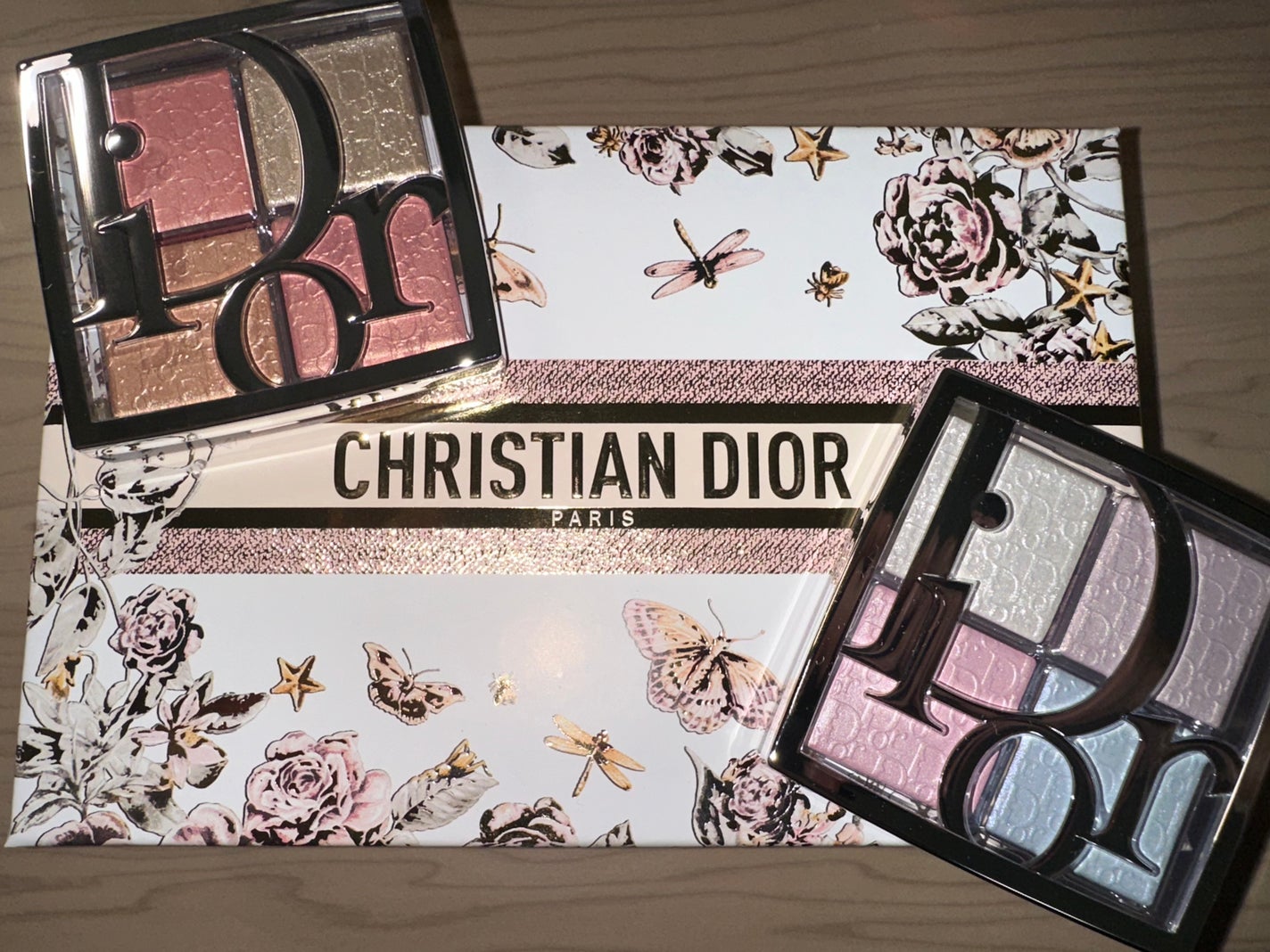 バックステージ グロウ マキシマイザー パレット/Dior/ハイライトを使ったクチコミ(1枚目)