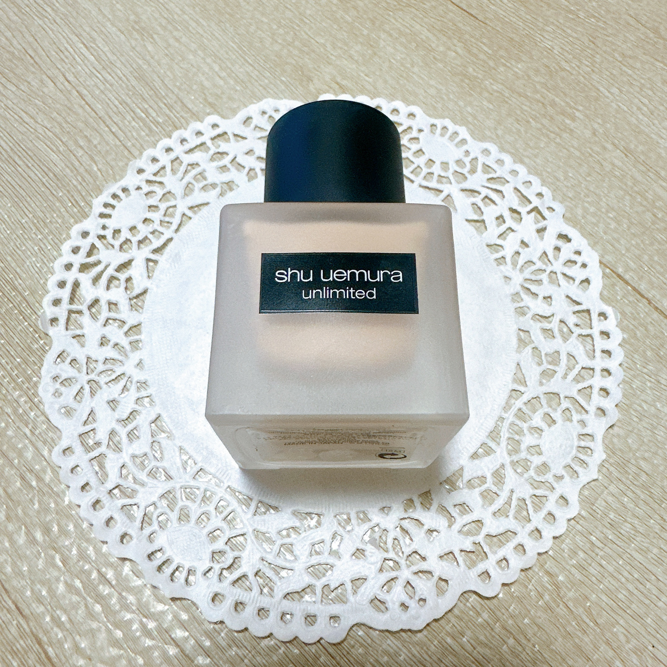 アンリミテッド ラスティング フルイド/shu uemura/リキッドファンデーションを使ったクチコミ（2枚目）