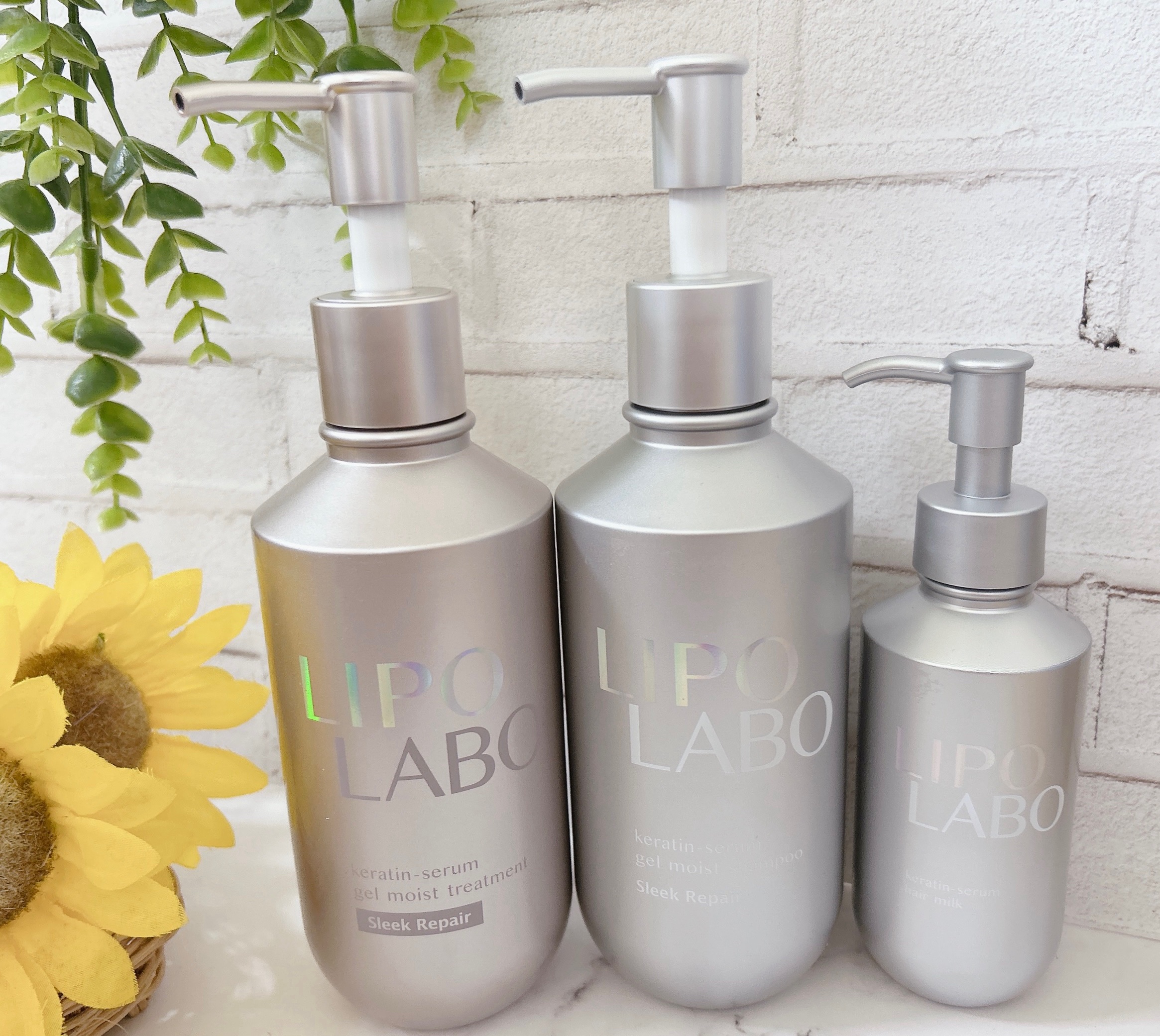 リポ ラボ ケラチンセラム ジェルモイスト シャンプー /トリートメントスリークリペア＊/LIPO　LABO/市販シャンプーを使ったクチコミ（2枚目）