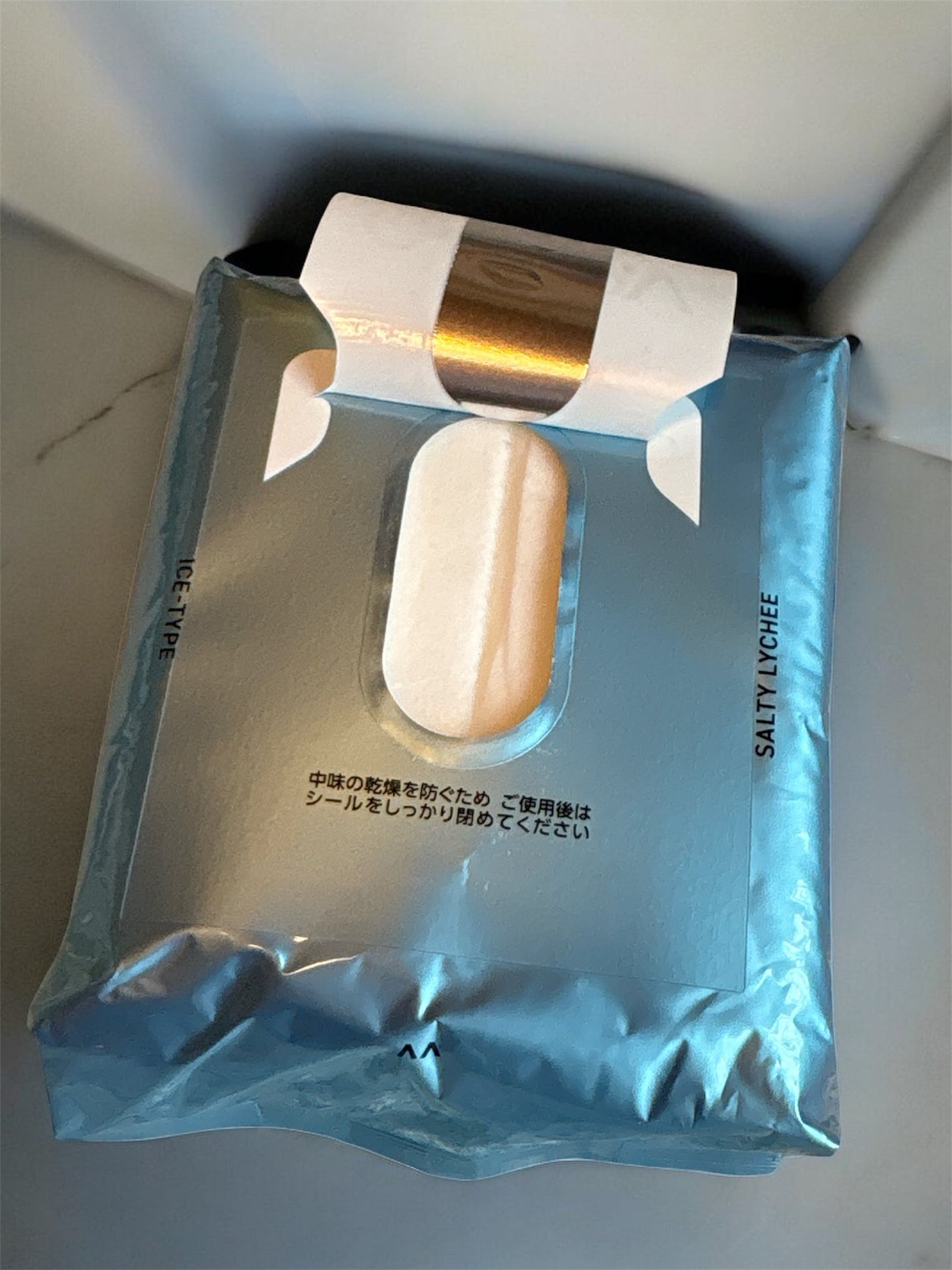 ギャツビー アイスボディペーパー ソルティライチ/ギャツビー/ボディシートを使ったクチコミ(4枚目)