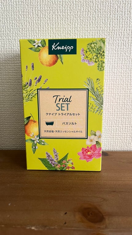 クナイプ バスソルト トライアルセット/クナイプ/入浴剤を使ったクチコミ(1枚目)