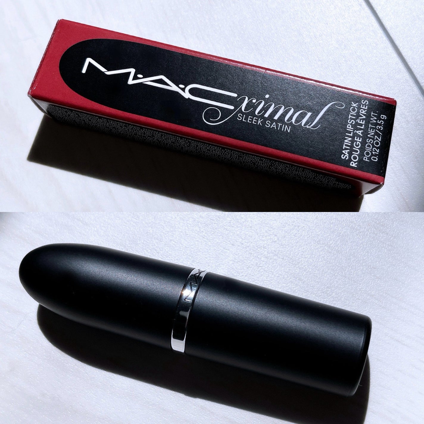 マキシマル スリーク サテン リップスティック/M・A・C/口紅を使ったクチコミ(3枚目)