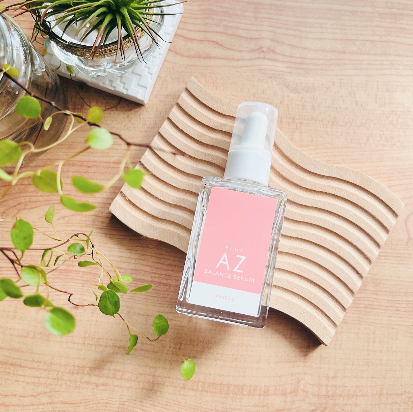 プラスAZバランスセラム/プラスキレイ/美容液を使ったクチコミ（1枚目）