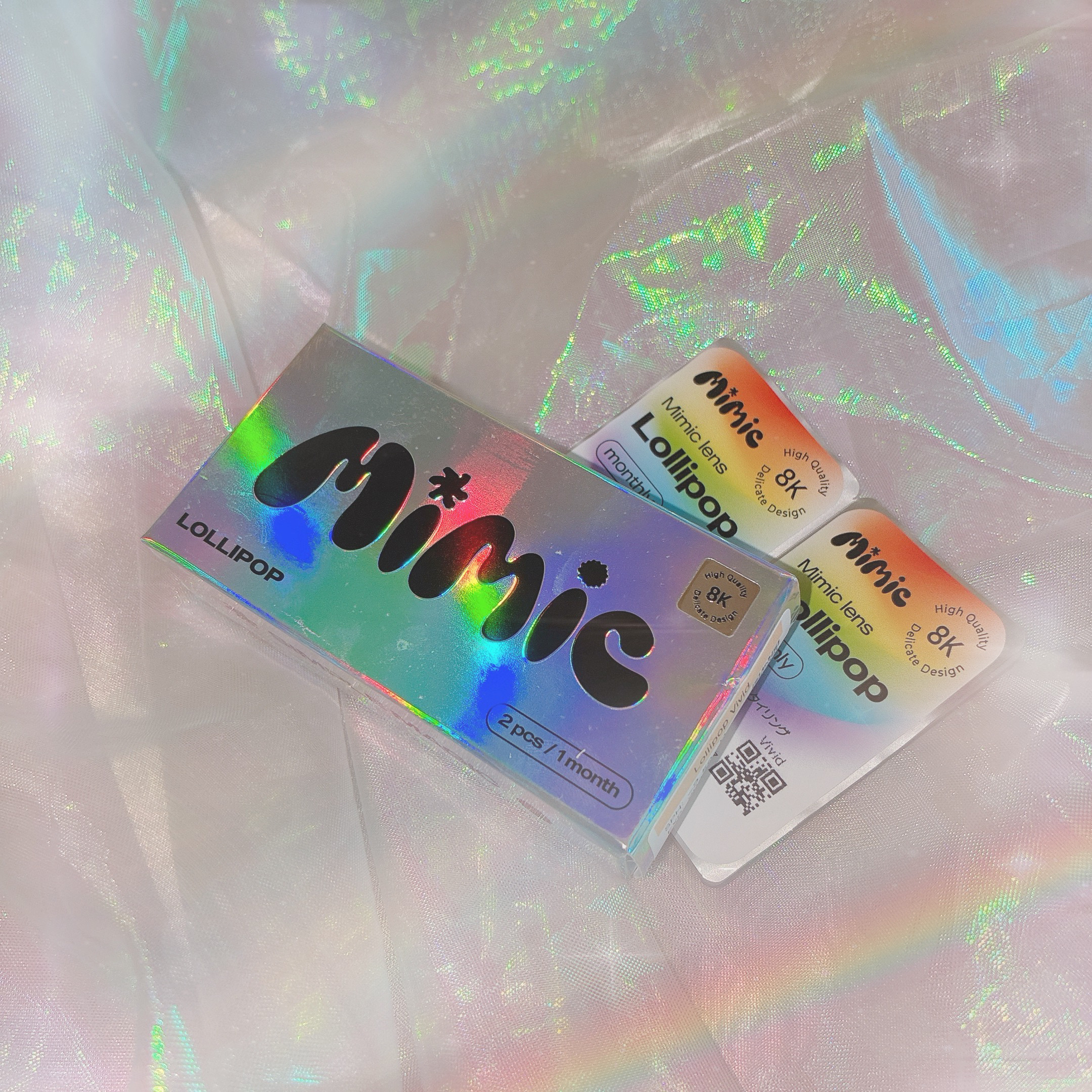 Lollipop/MIMIC LENS/１ヶ月（１MONTH）カラコンを使ったクチコミ（2枚目）