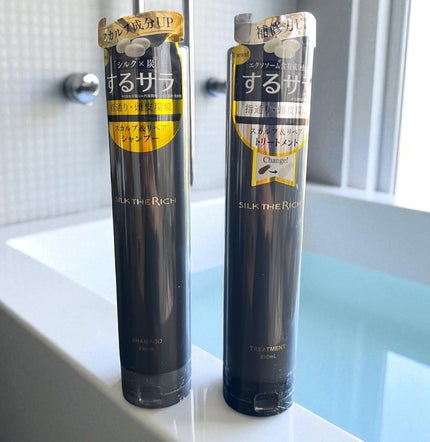 シルクザリッチ【スカルプ&リペア】《ムードナイトムスクの香り》/SILK THE RICH/市販シャンプーを使ったクチコミ(2枚目)
