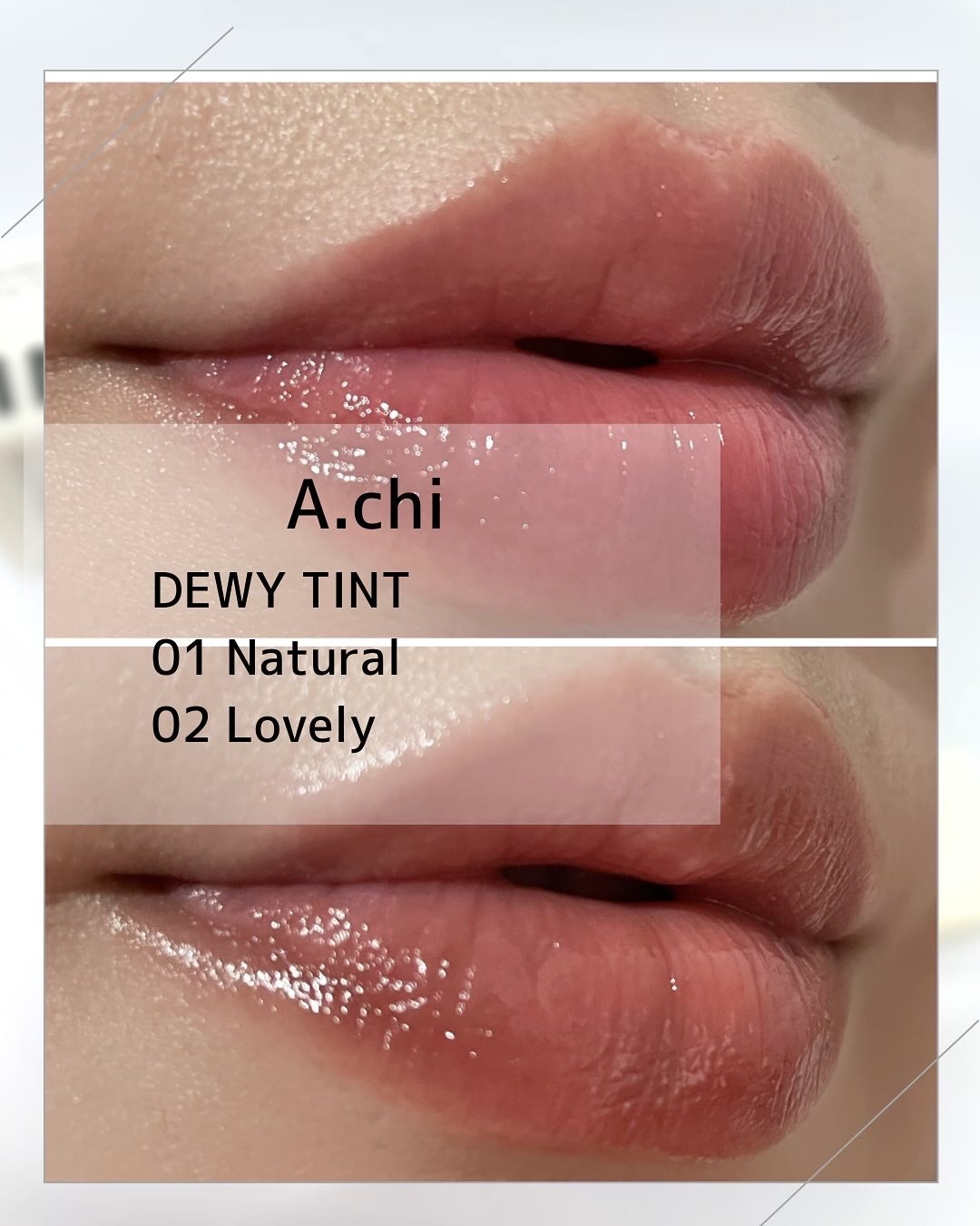 Dewy Tint/A.chi/リップティントを使ったクチコミ(1枚目)