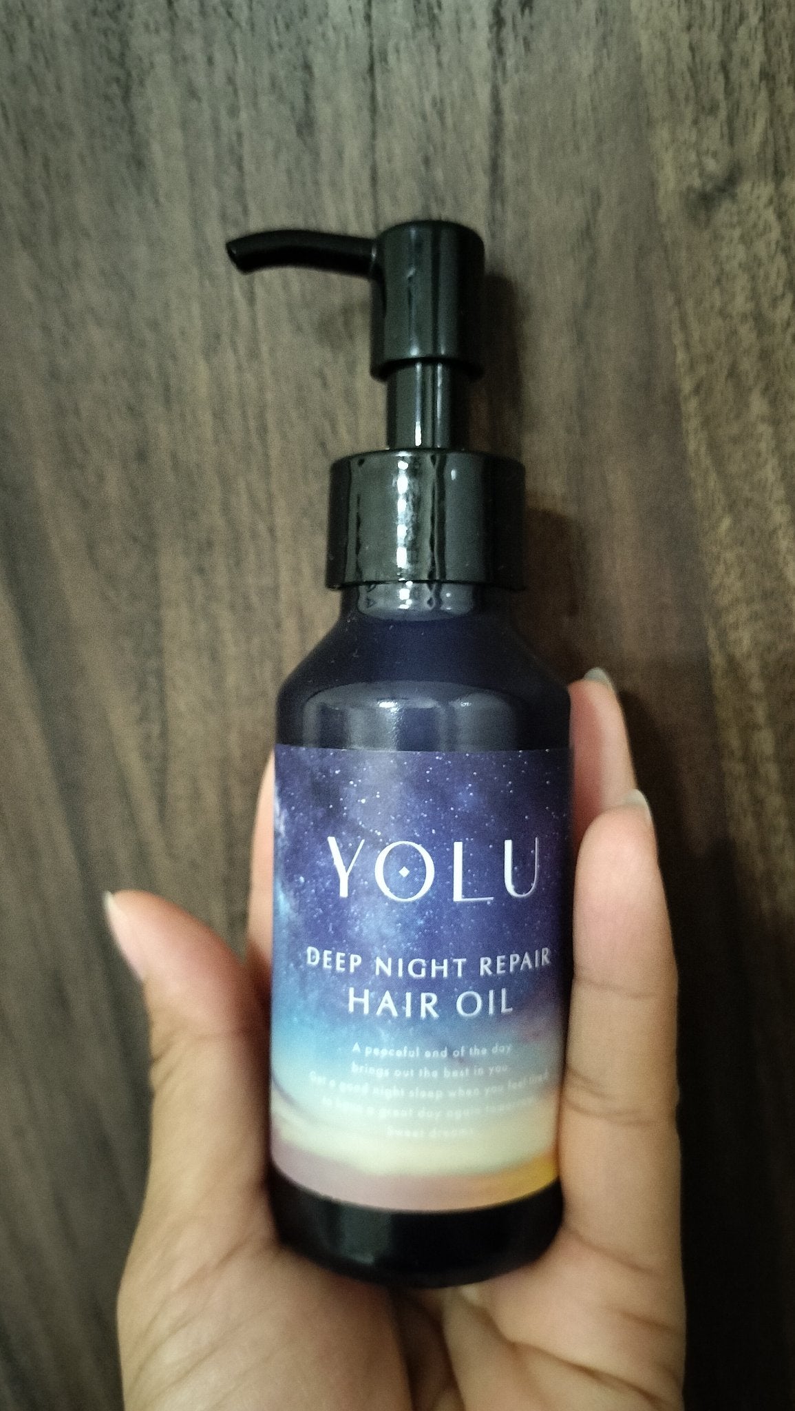 ヨル ディープナイトリペアヘアオイル/YOLU/ヘアオイルを使ったクチコミ(1枚目)