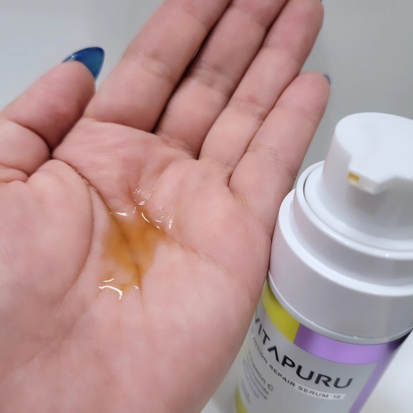 ビタプル ダブルアクション リペアセラム 15/VITAPURU/美容液を使ったクチコミ（3枚目）