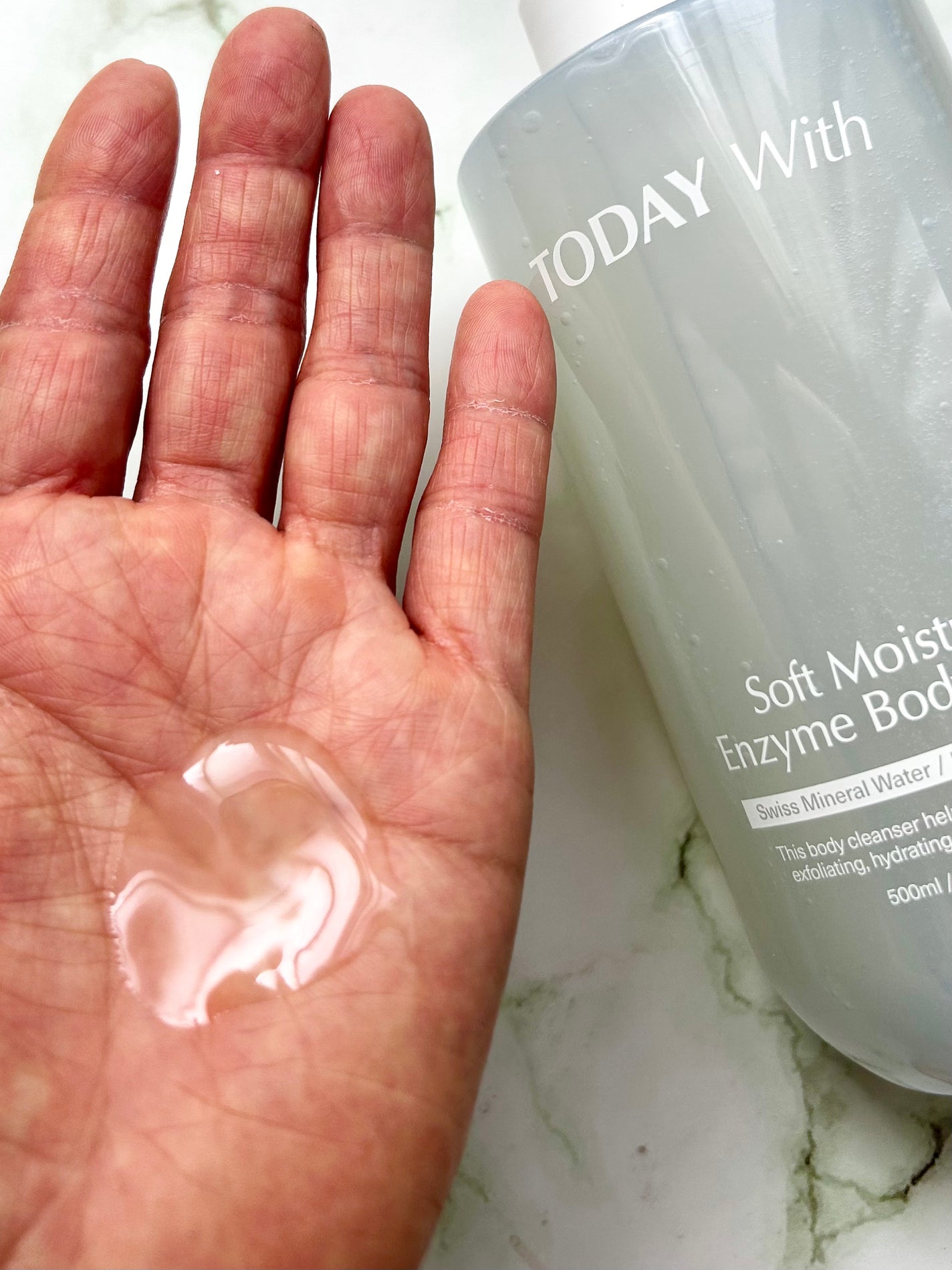 ソフトモイスチャー酵素ボディウォッシュ/TODAY With/ボディソープを使ったクチコミ(3枚目)