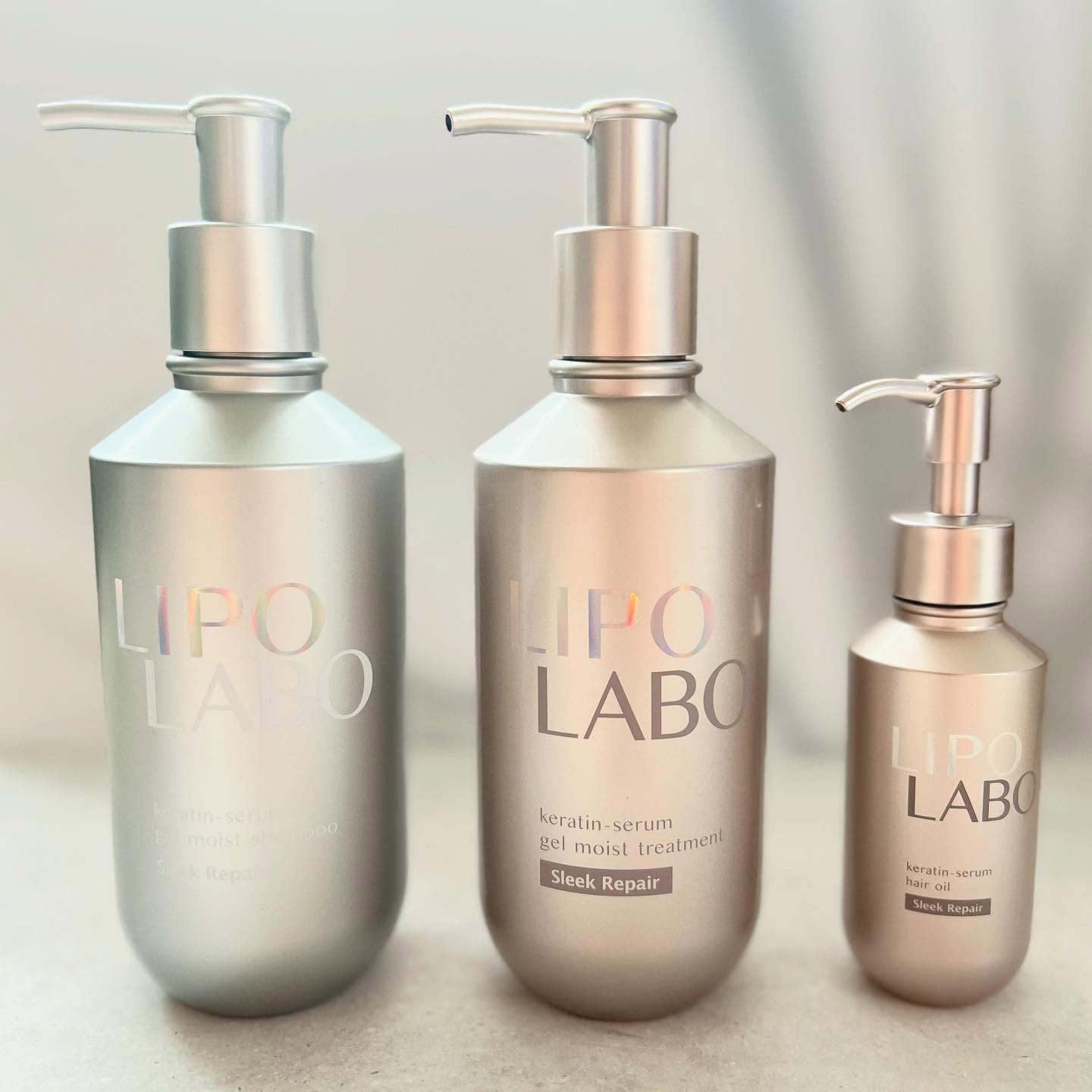 リポ ラボ ケラチンセラム ジェルモイスト シャンプー /トリートメントスリークリペア＊/LIPO　LABO/市販シャンプーを使ったクチコミ（1枚目）