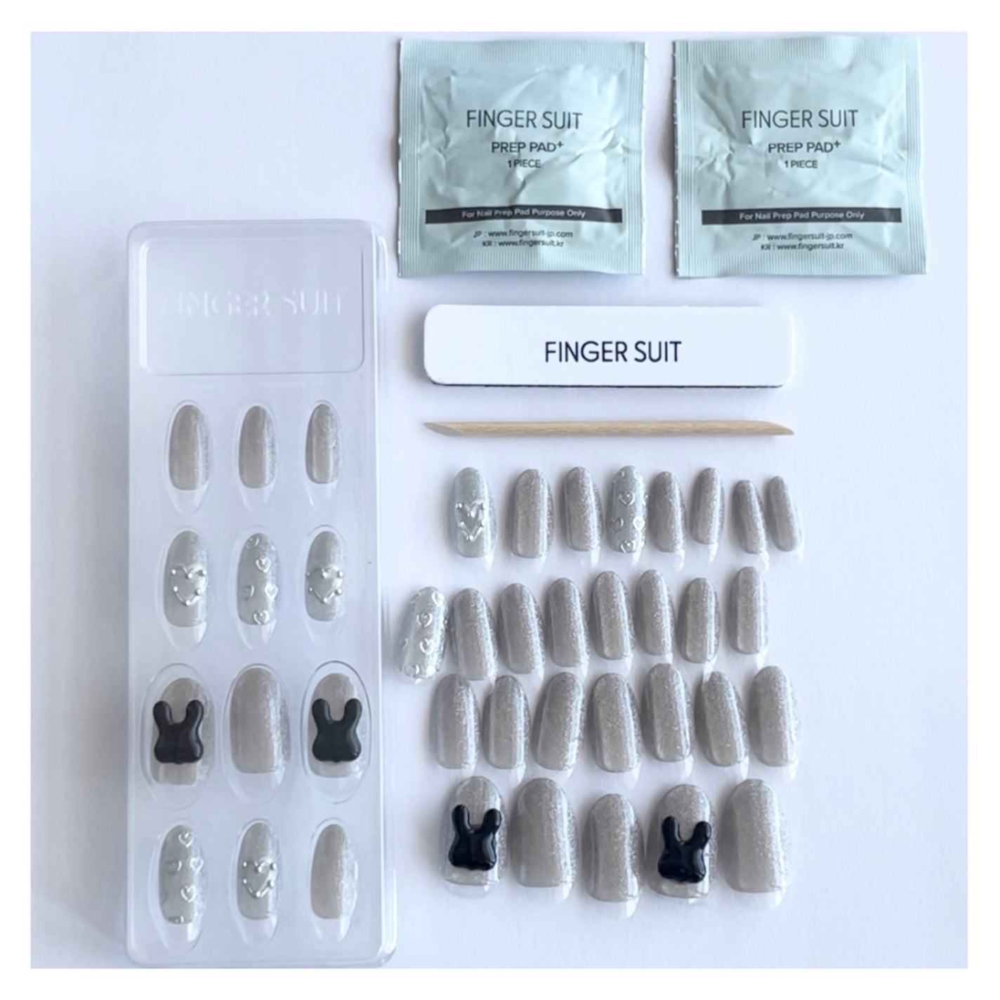 ネイルチップ(シールタイプ)/FINGER SUIT/ネイルチップ・パーツを使ったクチコミ(3枚目)