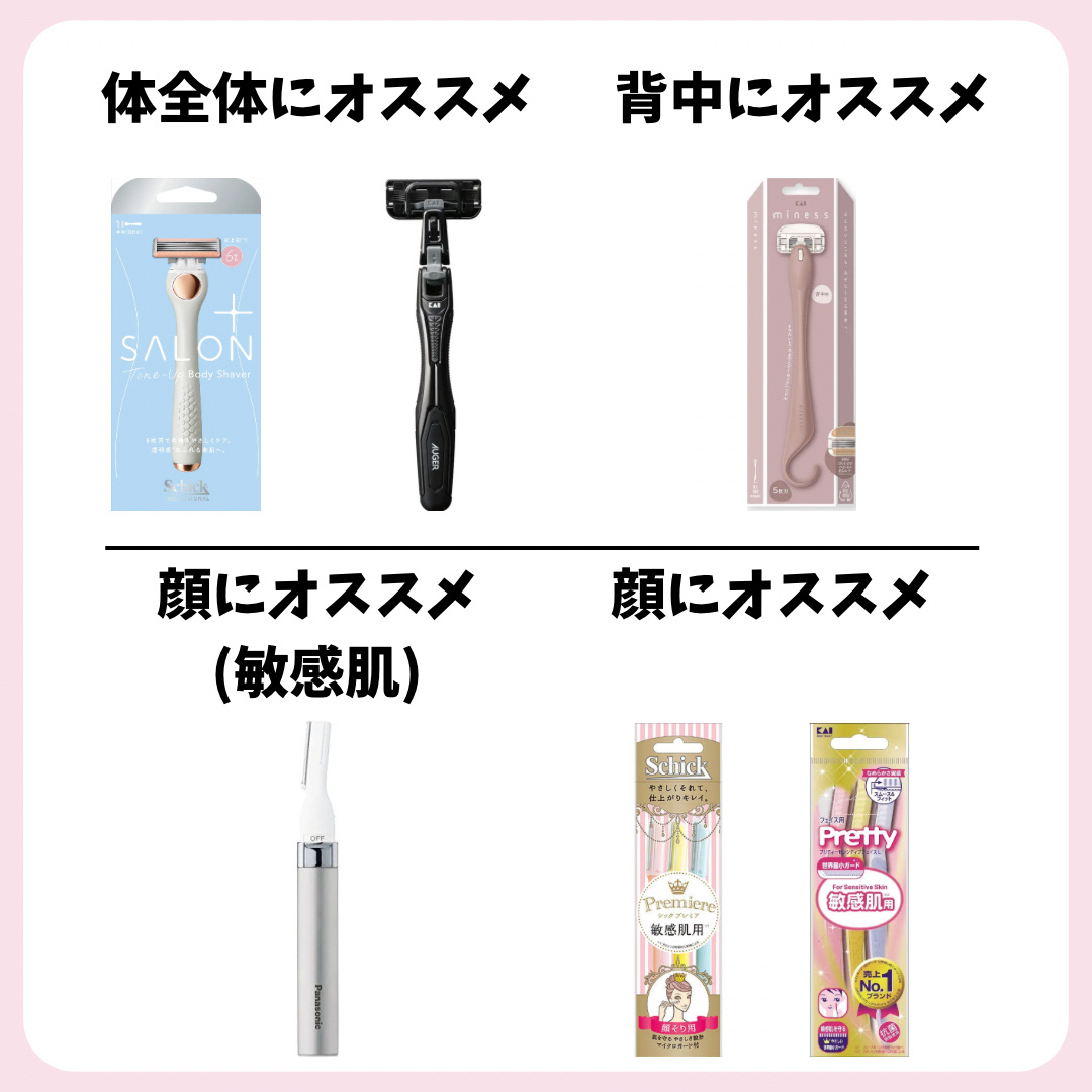 プレミア敏感肌用 Lディスポ/シック/シェーバーを使ったクチコミ（2枚目）