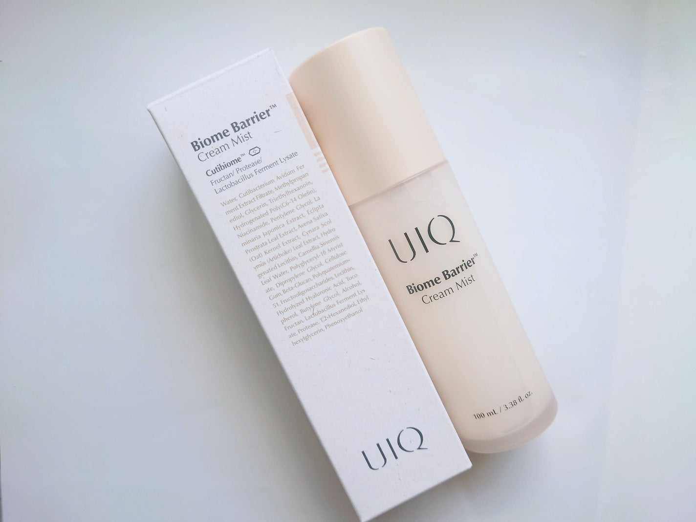 バイオームバリア クリームミスト/UIQ/ミスト状化粧水を使ったクチコミ(1枚目)
