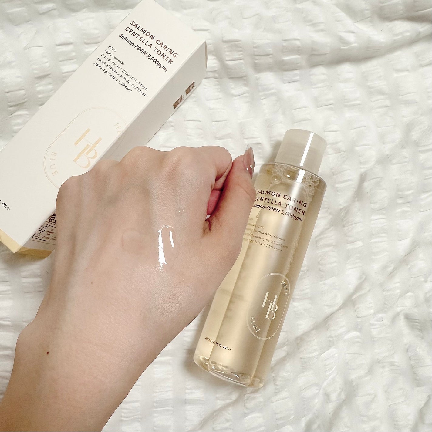 サーモンケアリングセンテラトナー/Heve Blue/化粧水を使ったクチコミ(2枚目)