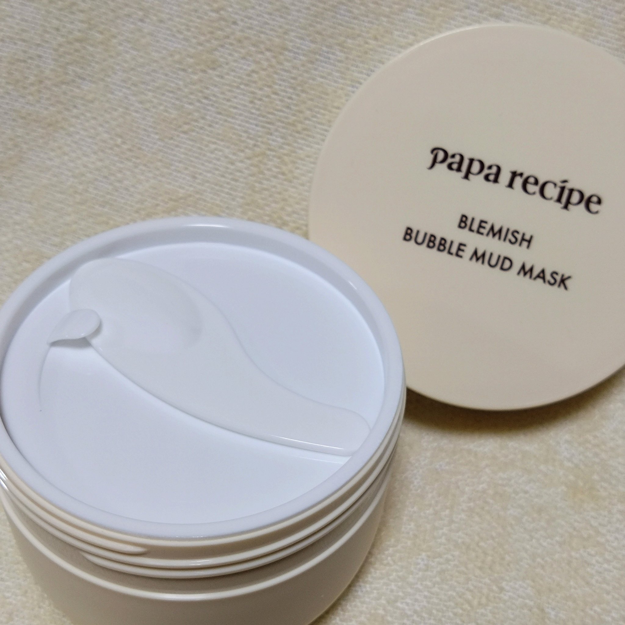 ブレミッシュバブルマッドマスク/PAPA RECIPE/スクラブ・ゴマージュを使ったクチコミ（3枚目）