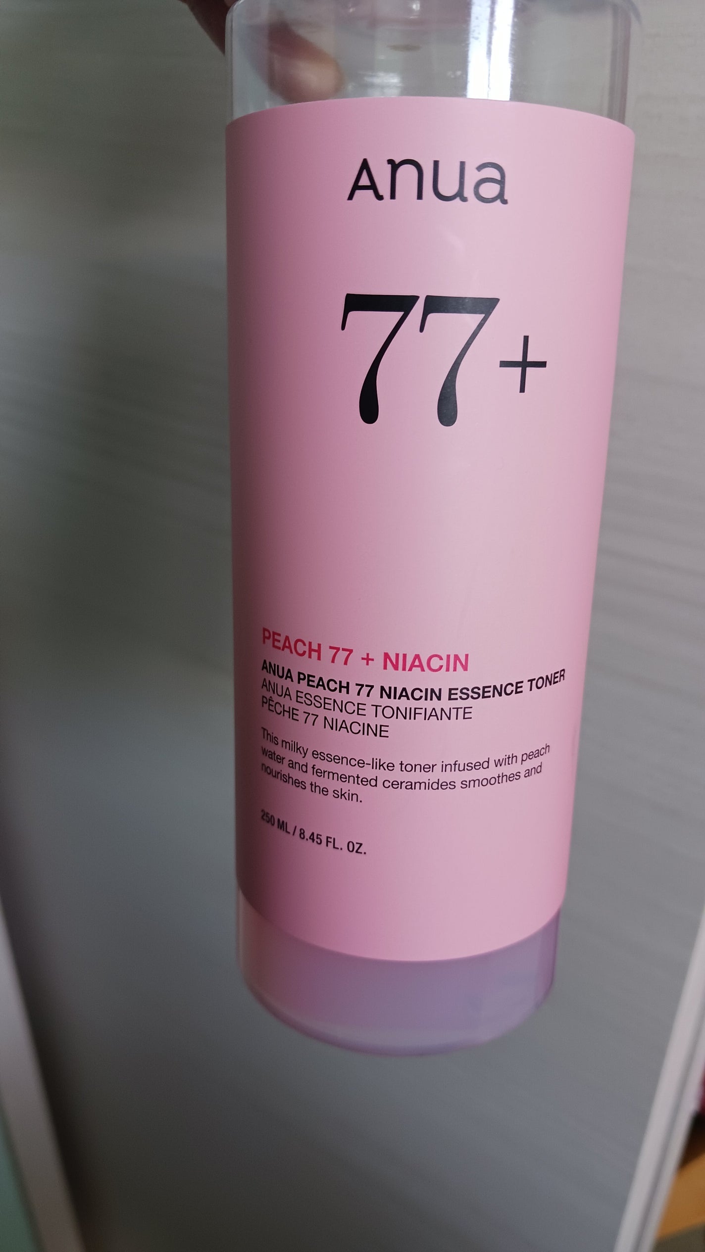 桃77%ナイアシンエッセンストナー 250ml/Anua/化粧水を使ったクチコミ(1枚目)