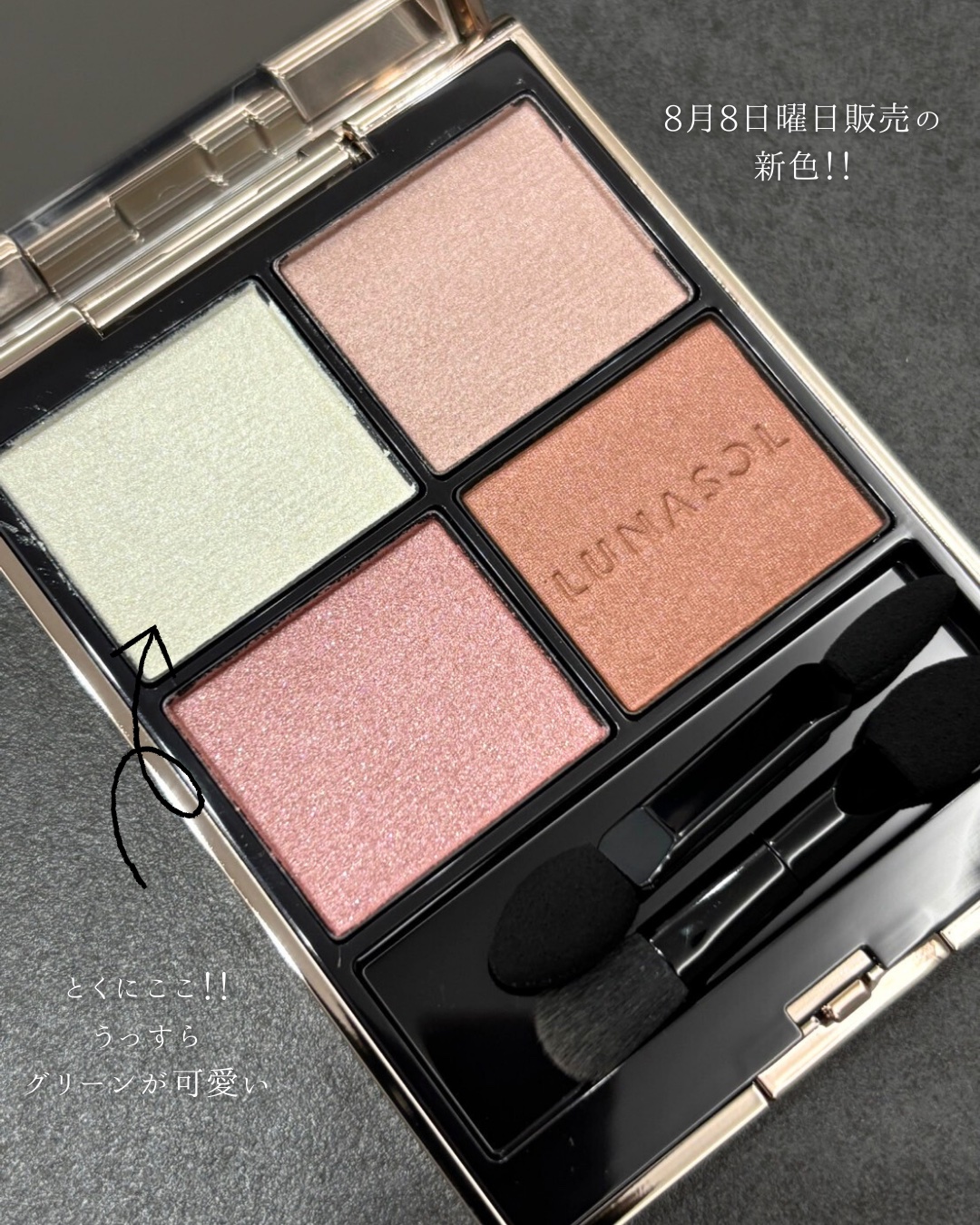 ルナソル アイカラーレーションN/LUNASOL/アイシャドウパレットを使ったクチコミ（2枚目）