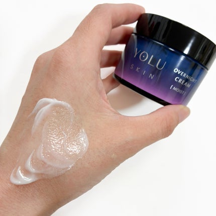 ヨル スキン オーバーナイトクリーム モイスト/YOLU/フェイスクリームを使ったクチコミ(5枚目)