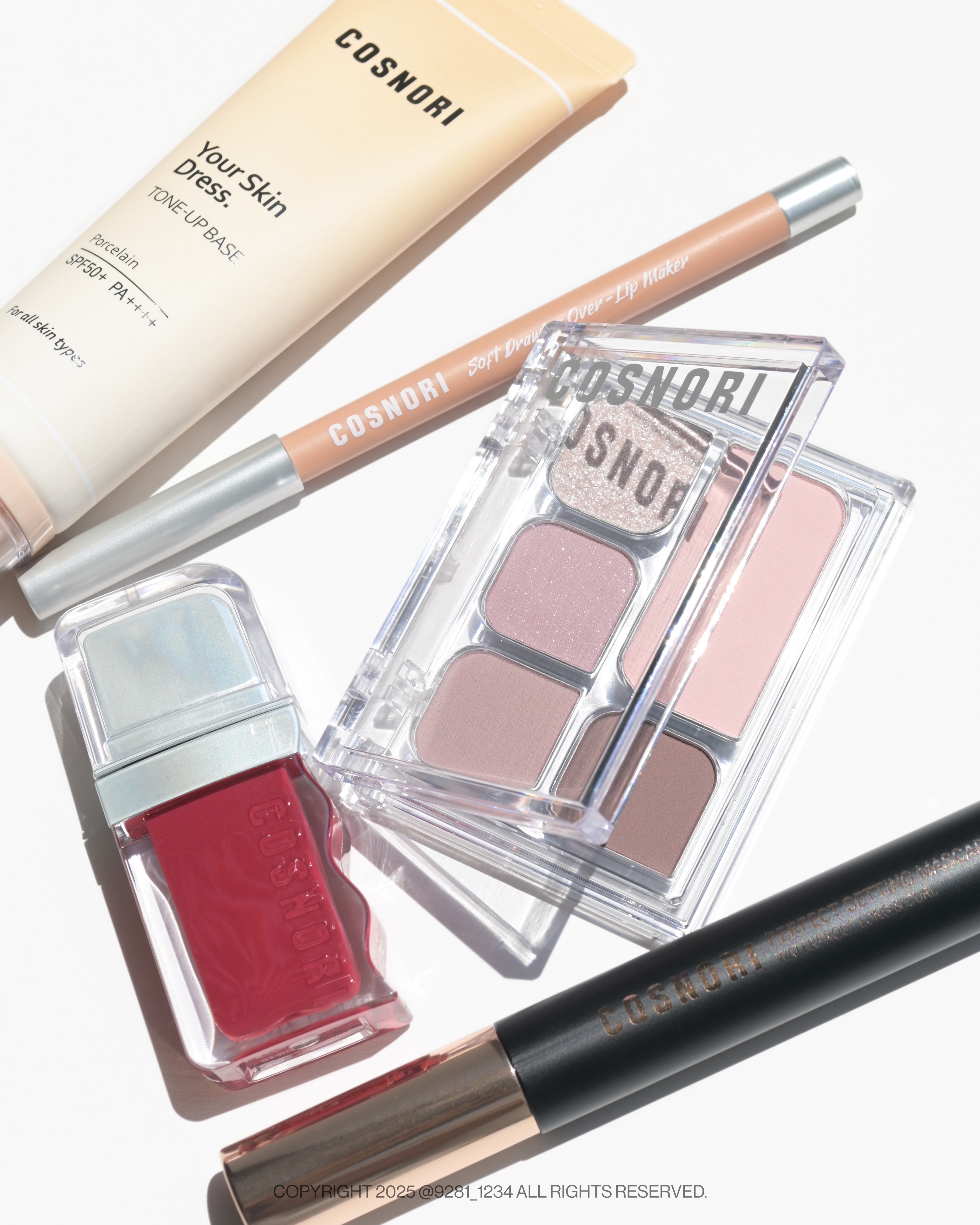 パーフェクトセッティングウォータープルーフマスカラ Long&Curl/COSNORI/マスカラを使ったクチコミ（1枚目）