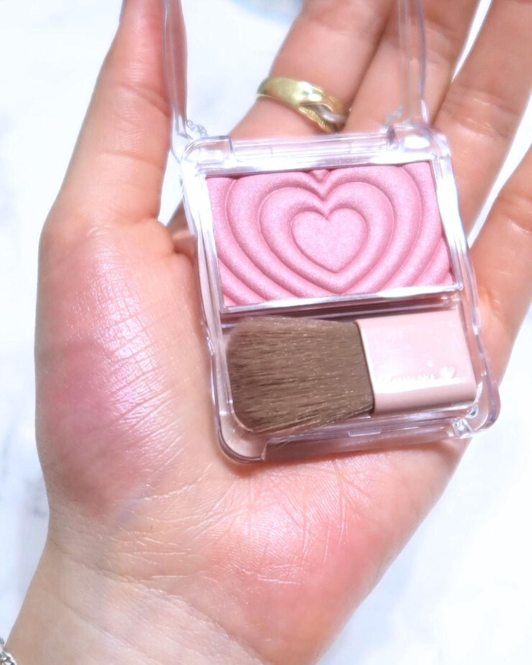 パウダーチークス/キャンメイク/パウダーチークを使ったクチコミ（3枚目）