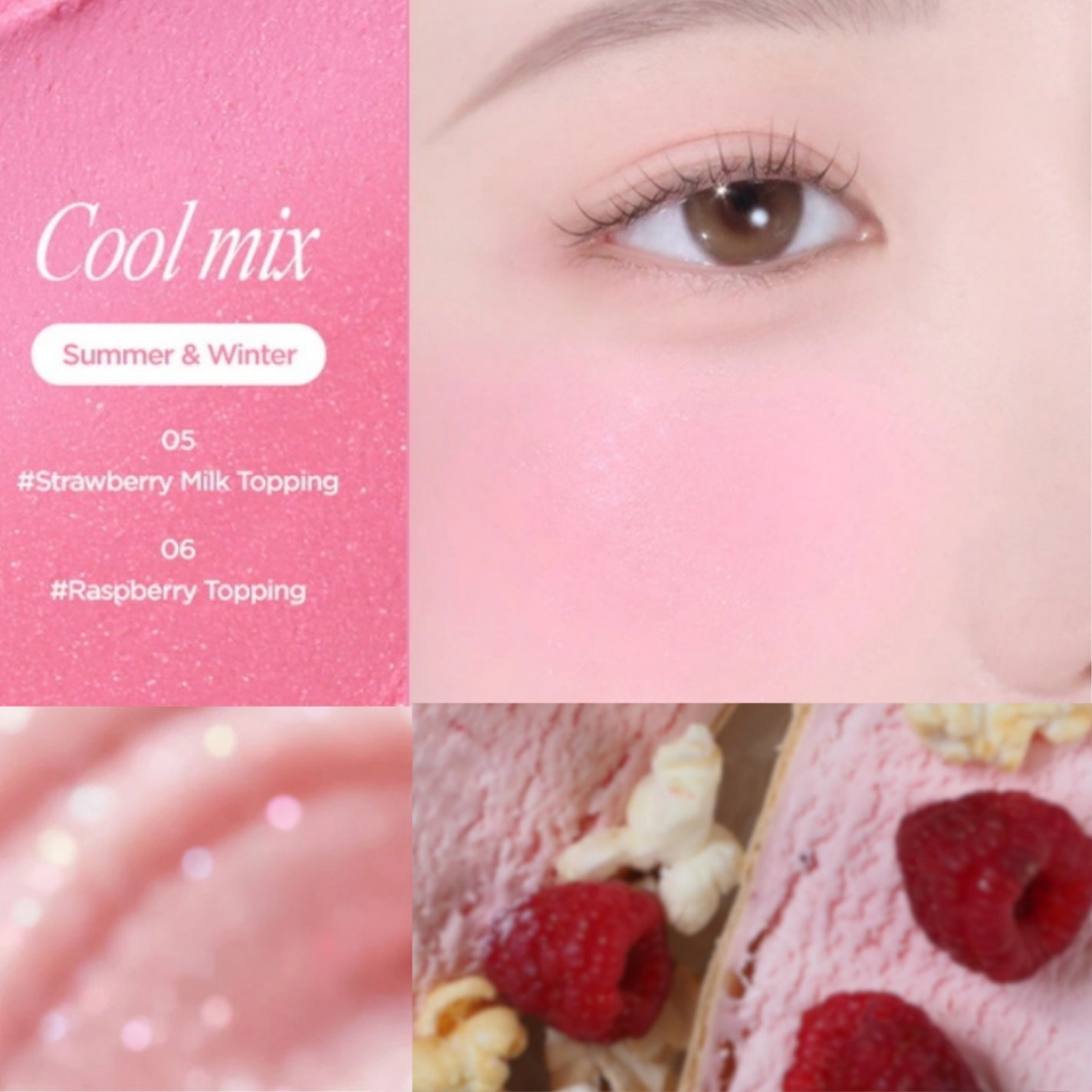 ラヴビーム シャーベットチーク/lilybyred/ジェル・クリームチークを使ったクチコミ(2枚目)