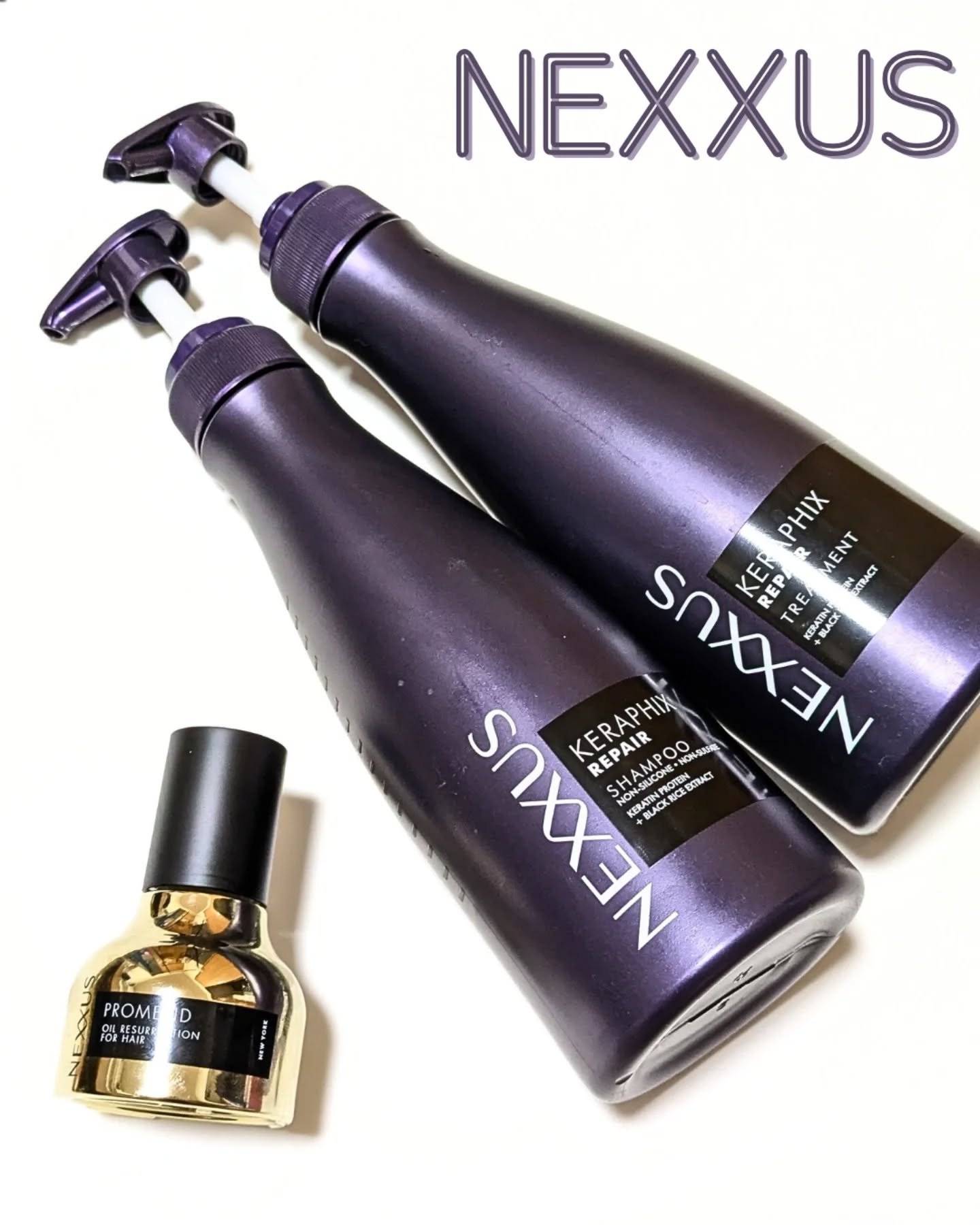 ネクサス ケラフィックスリペア シャンプー/トリートメント/NEXXUS(ネクサス)/市販シャンプーを使ったクチコミ（1枚目）