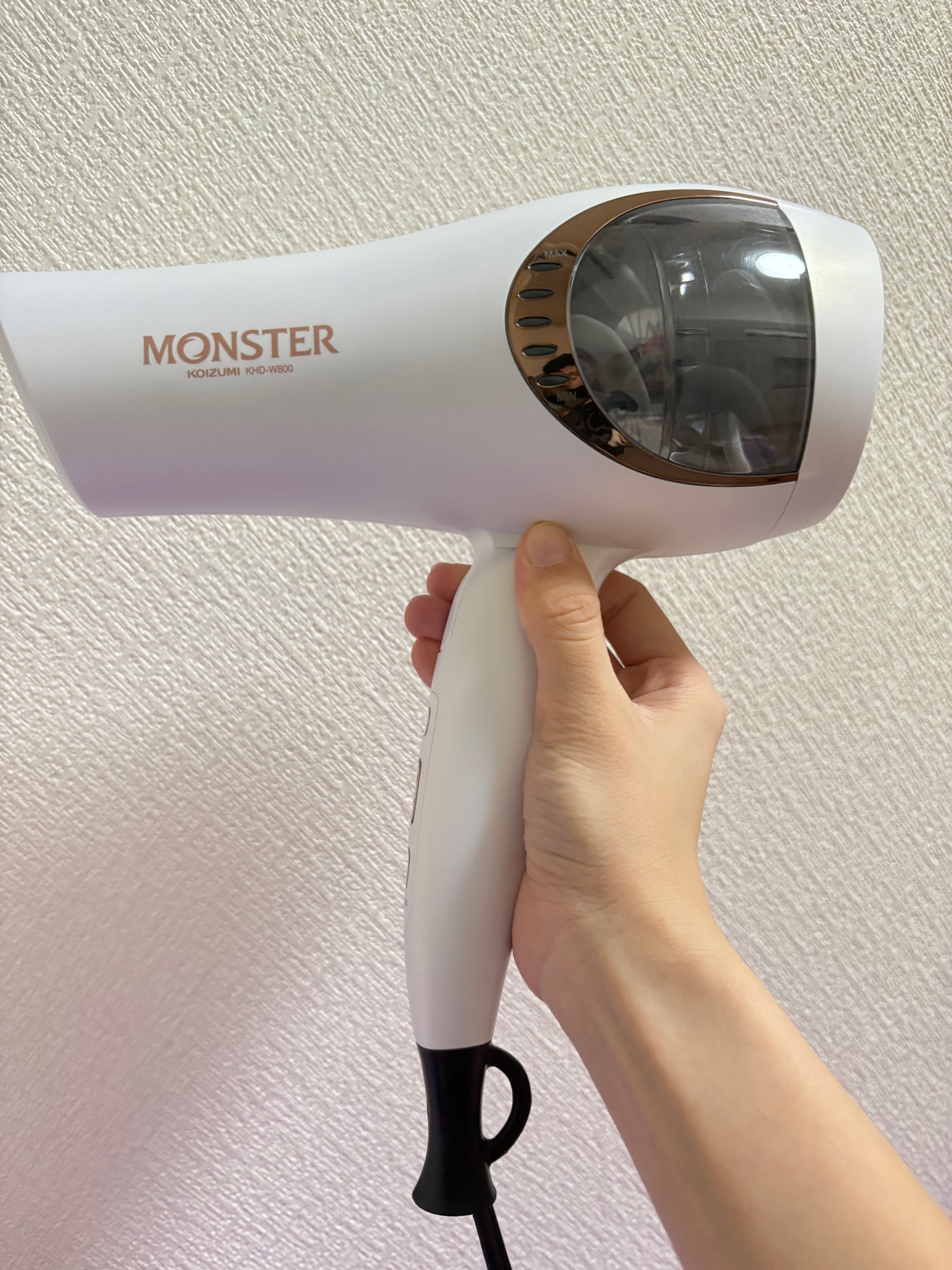 モンスター ダブルファンドライヤー KHD-W800/KOIZUMI/ドライヤーを使ったクチコミ(1枚目)