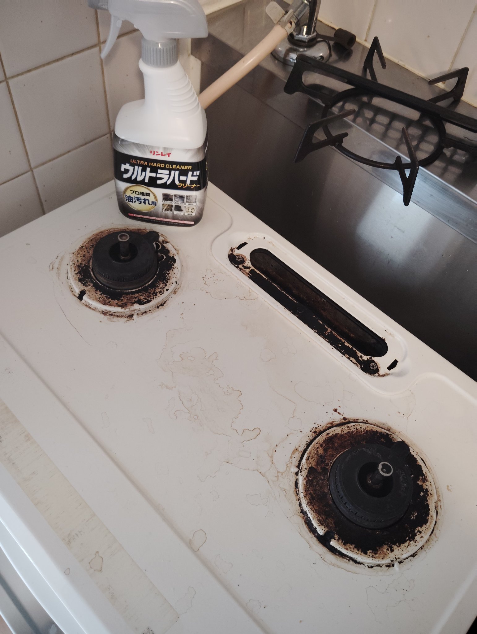 ウルトラハードクリーナー油汚れ用/リンレイ/その他を使ったクチコミ（2枚目）