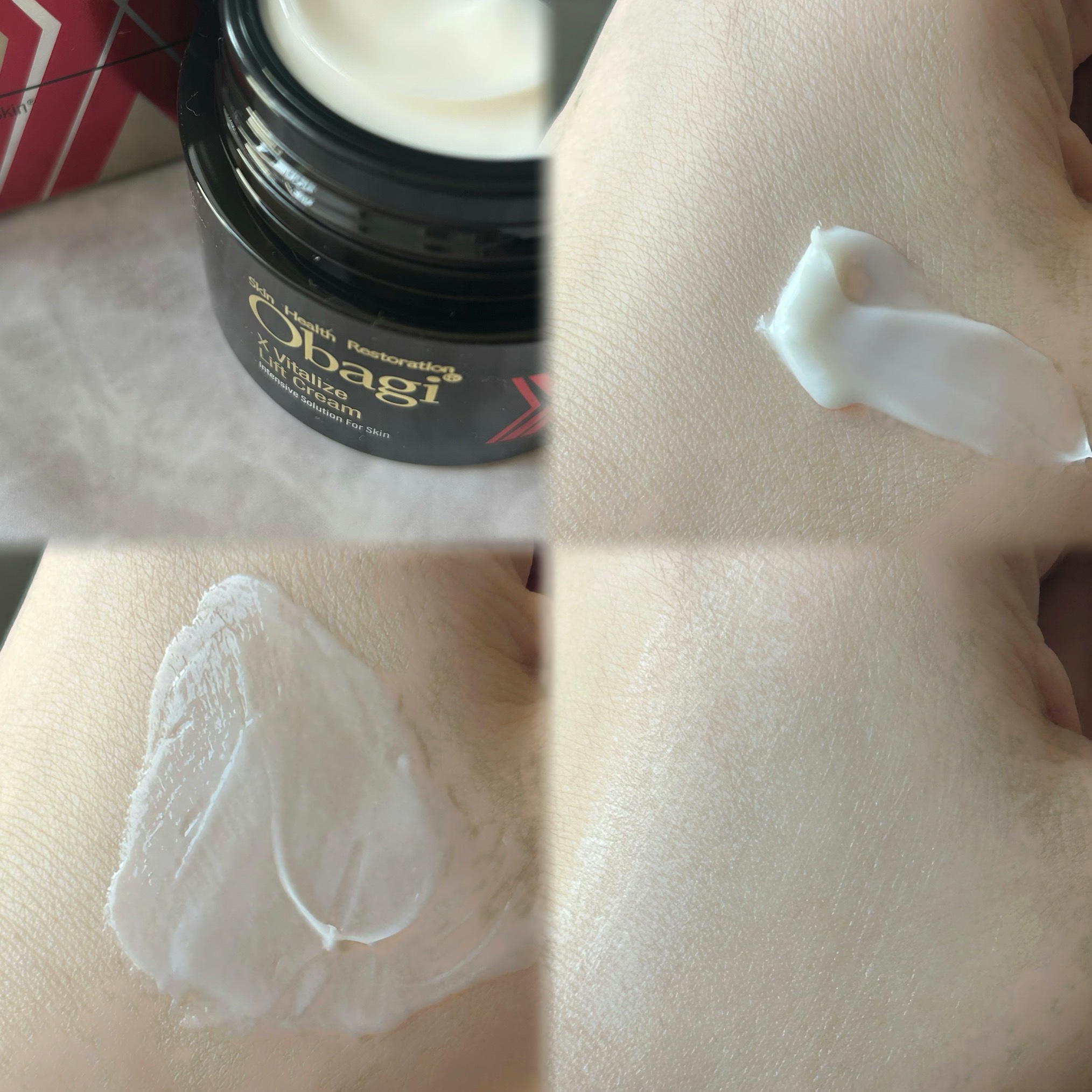 オバジXバイタライズリフトクリーム/オバジ/フェイスクリームを使ったクチコミ（2枚目）