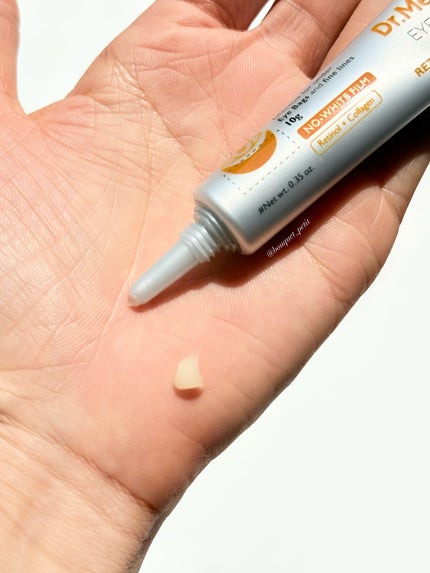 レチノールアイファルトアイバッククリーム/Dr.Melaxin/アイケア・アイクリームを使ったクチコミ(4枚目)